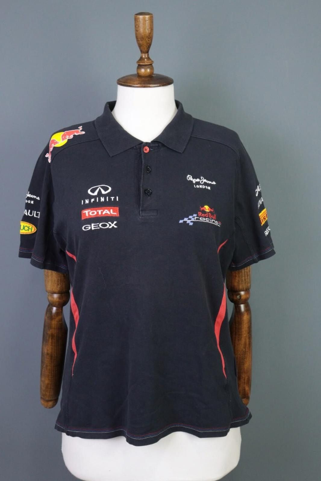 Pepe Jeans Pepe Jeans Red Bull Racing Infiniti Total Polo Shirt Size L Size L / US 10 / IT 46 - 1 Thumbnail