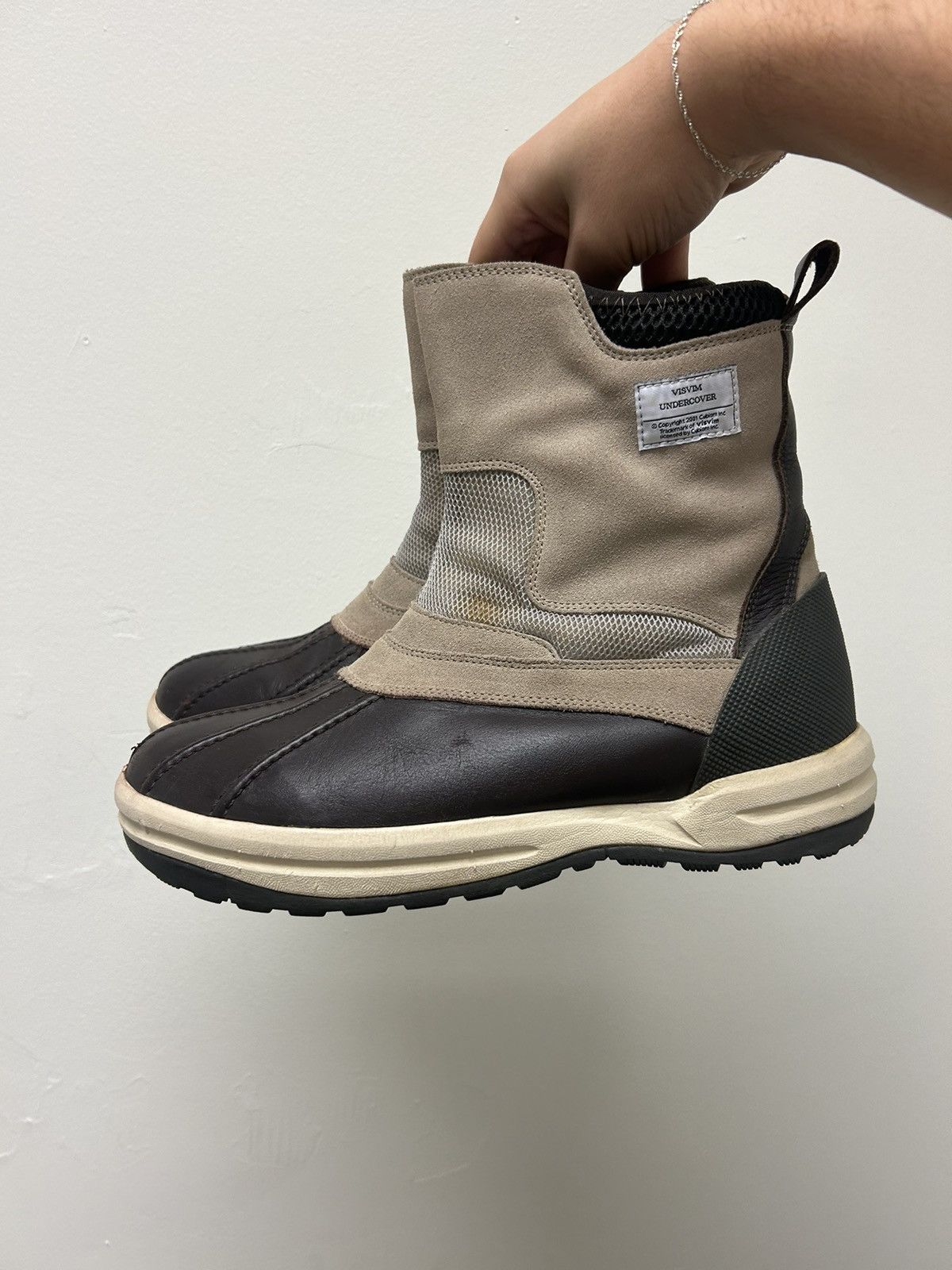 Visvim Collab Hiking Zip Boots Size US 9.5 / EU 42-43 - 4 Thumbnail