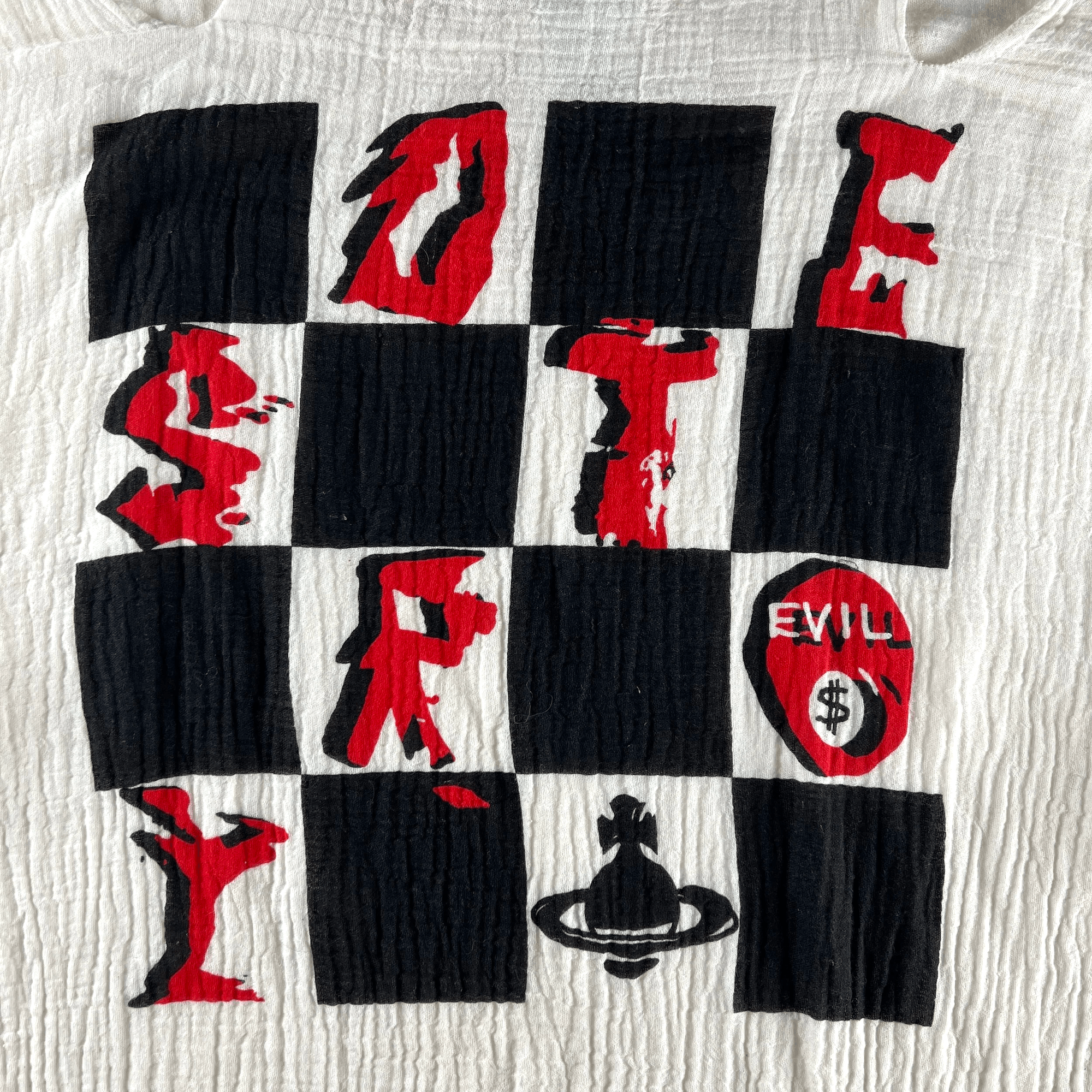 Vivienne Westwood Vivienne Westwood Destroy Evil Worlds End Muslin Shirt Size US XL / EU 56 / 4 - 6 Thumbnail