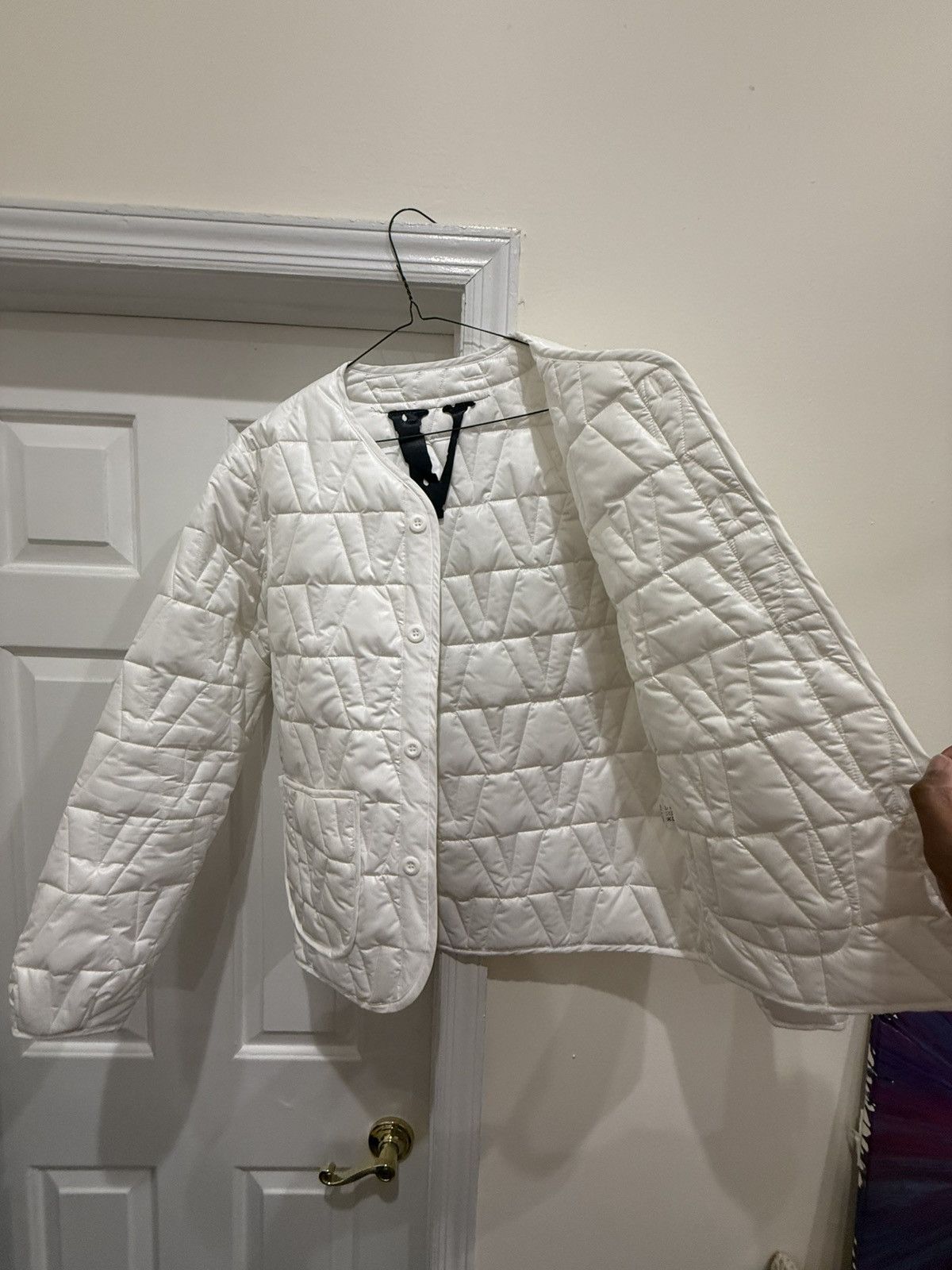 Vlone VLONE QUILTED JACKET 'WHITE' Size US M / EU 48-50 / 2 - 5 Thumbnail