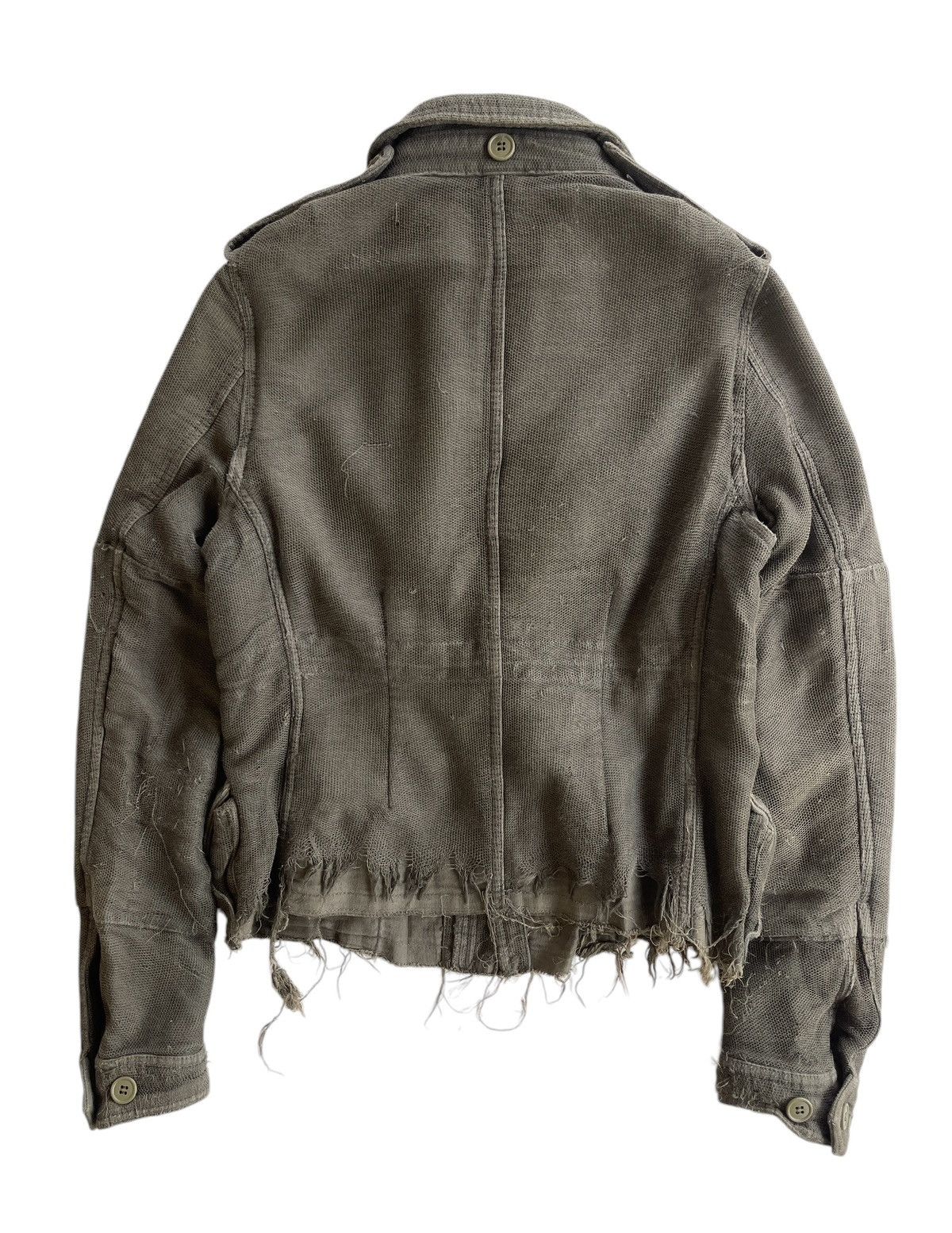 Maison MIHARA YASUHIRO AW05 Miharayasuhiro distressed Pattern cargo jacket Size M / US 6-8 / IT 42-44 - 2 Thumbnail
