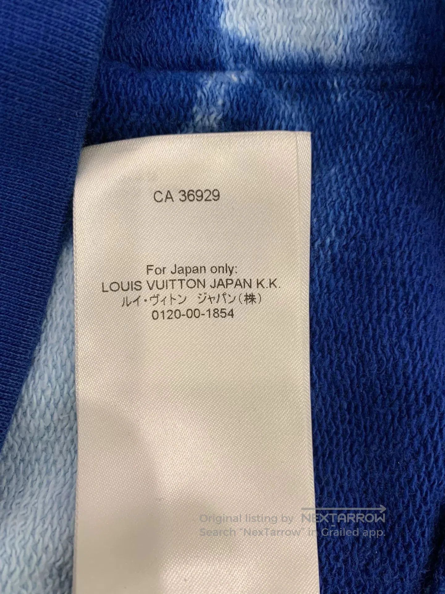 Louis Vuitton Louis Vuitton Blue Logo Embroidered Tie. Size US M / EU 48-50 / 2 - 8 Thumbnail