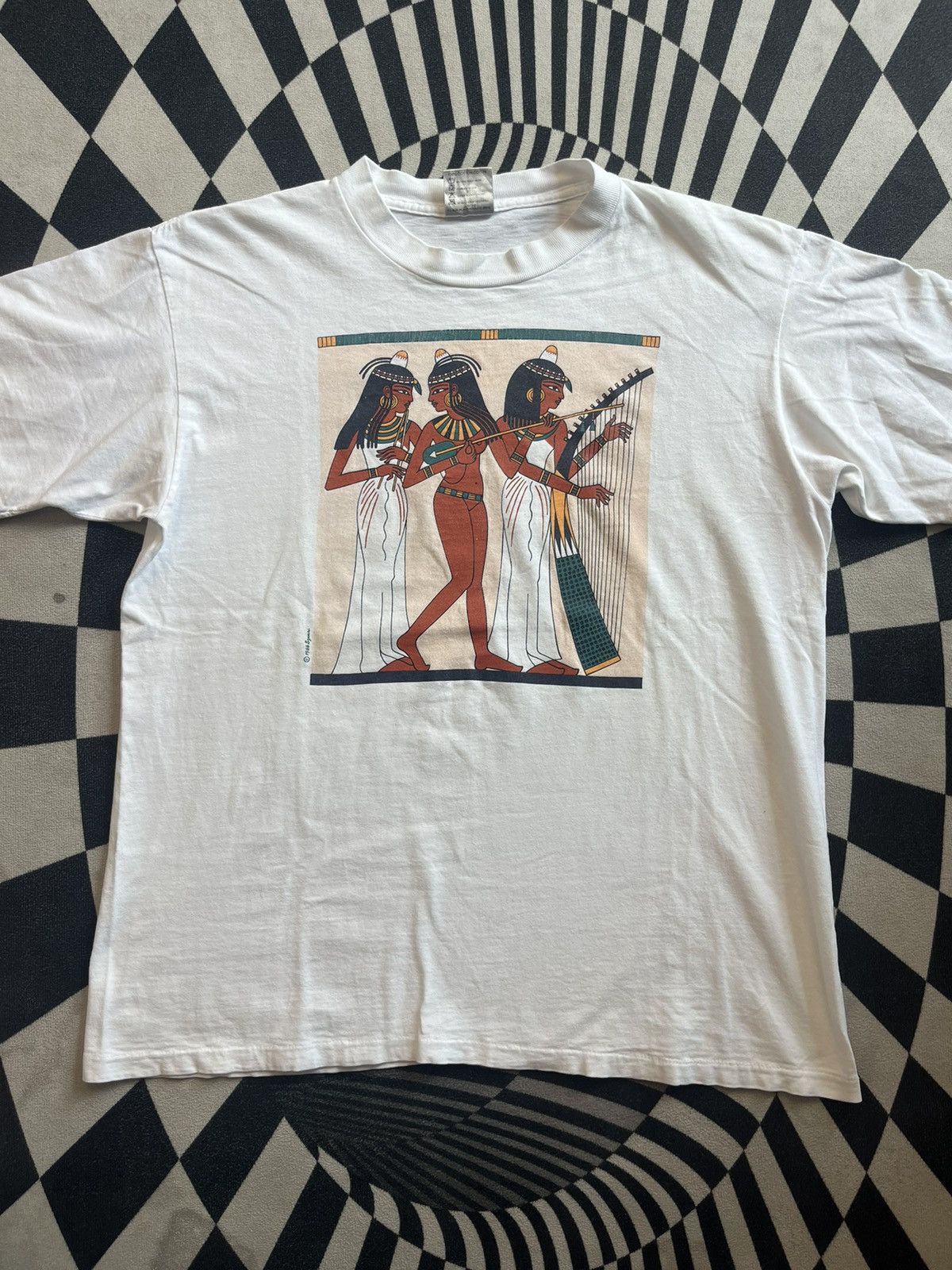 Arts & Science Vintage ART Egyptian Museum at Rosicrucian Park 1988’s shirt Size US L / EU 52-54 / 3 - 3 Thumbnail