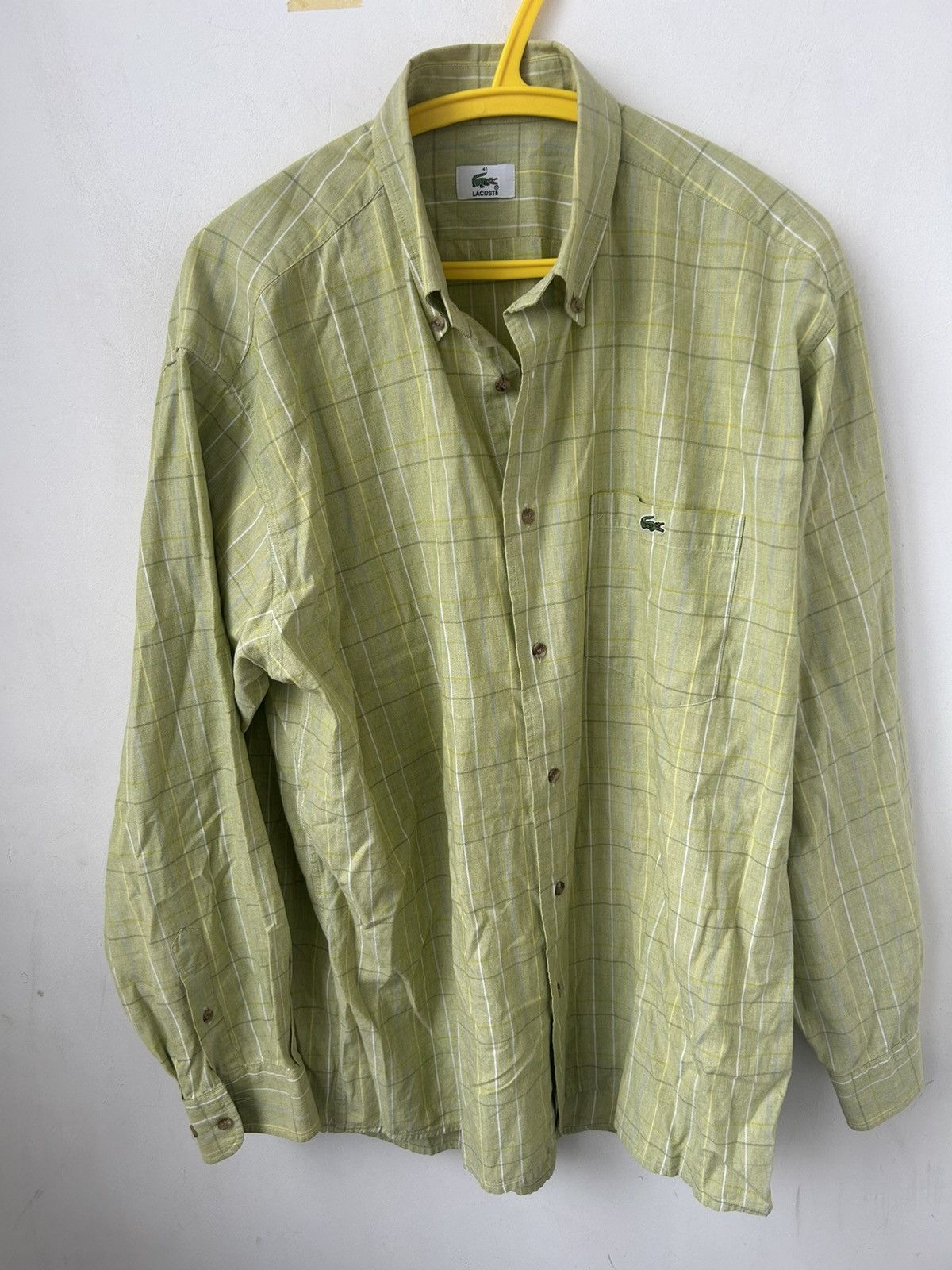 Lacoste × Vintage Lacoste vintage shirt Size US L / EU 52-54 / 3 - 1 Thumbnail