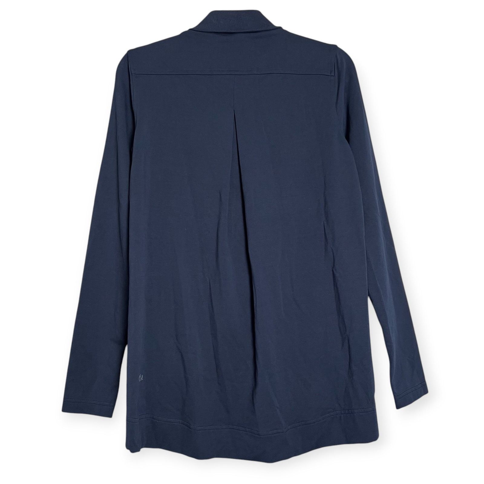 Lululemon Lululemon Belle Wrap Jacket Inkwell Navy French Terry Size 4 Size S / US 4 / IT 40 - 2 Thumbnail