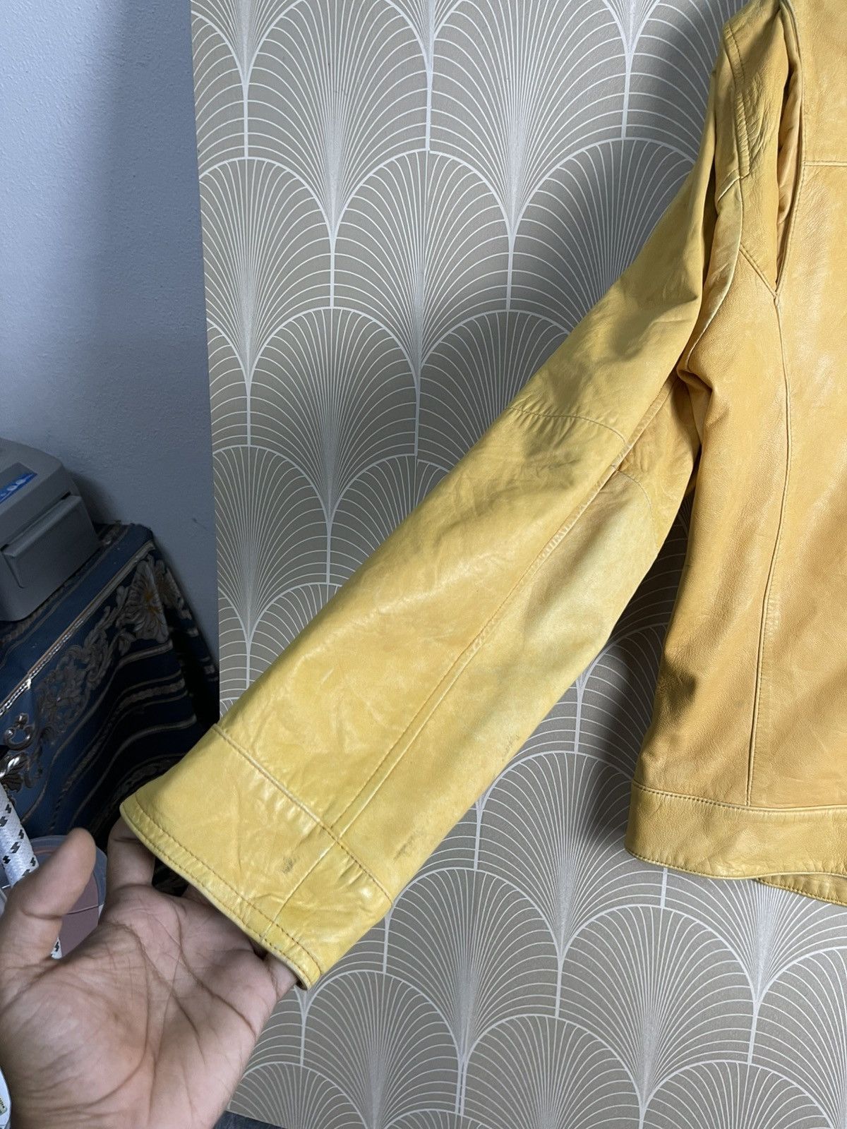 Designer × Japanese Brand × Vintage VINTAGE BARASSI MILANO LEATHER CHORE JACKET RARE Size US M / EU 48-50 / 2 - 15 Thumbnail