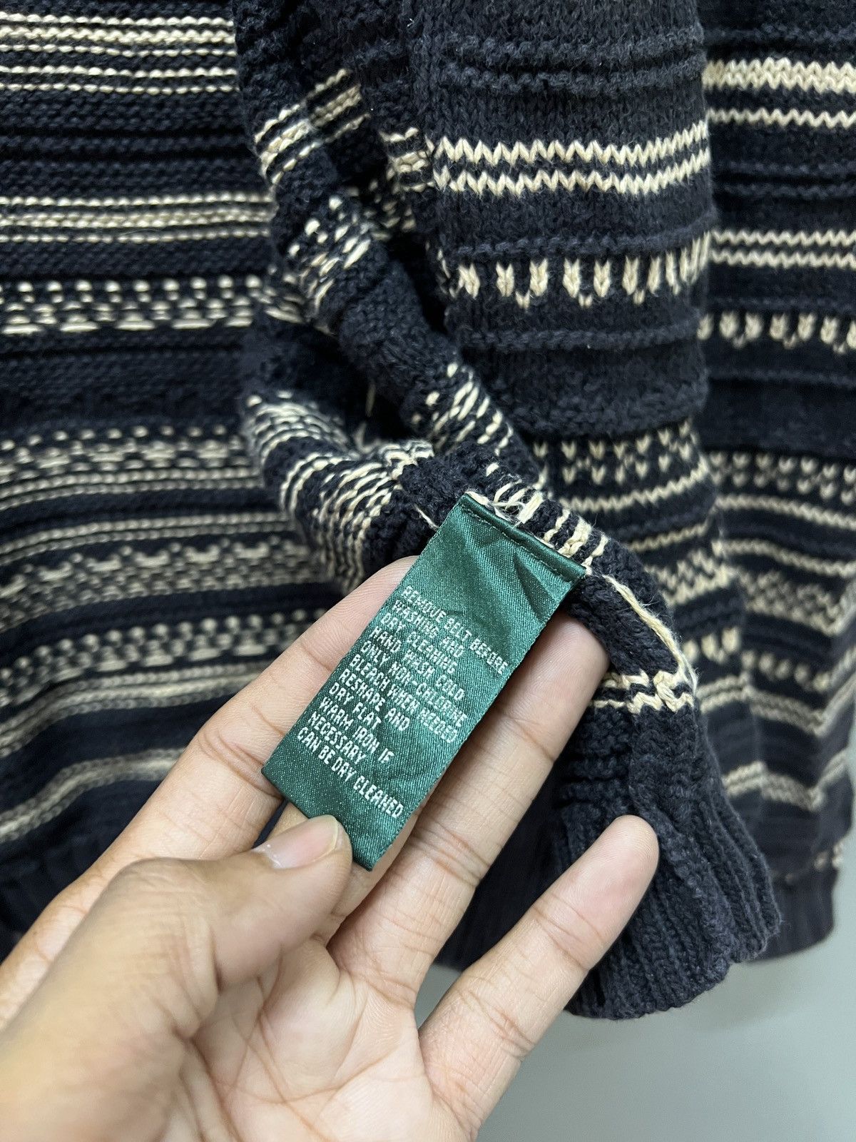 Lauren Ralph Lauren Vintage Polo Ralph Lauren Knits Stripe Cardigan Sweater Size US M / EU 48-50 / 2 - 5 Thumbnail