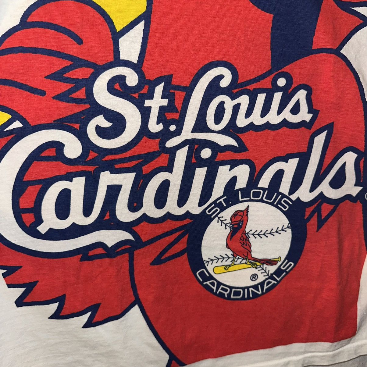MLB Vintage St. Louis Cardinals T-shirt Size US L / EU 52-54 / 3 - 3 Thumbnail