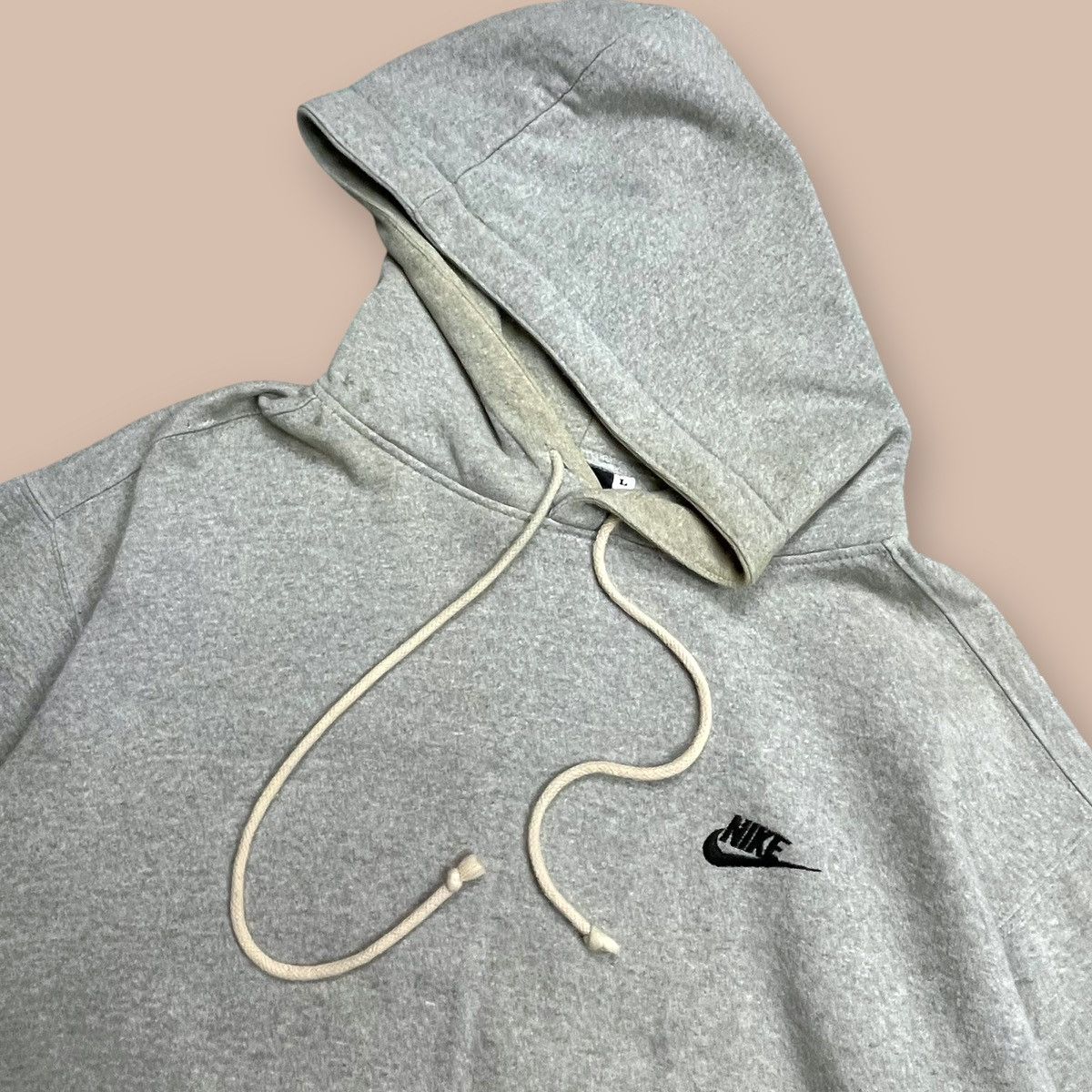 Jordan Brand Vintage 90's Nike Jordan Pullover Hoodie Size US L / EU 52-54 / 3 - 4 Thumbnail