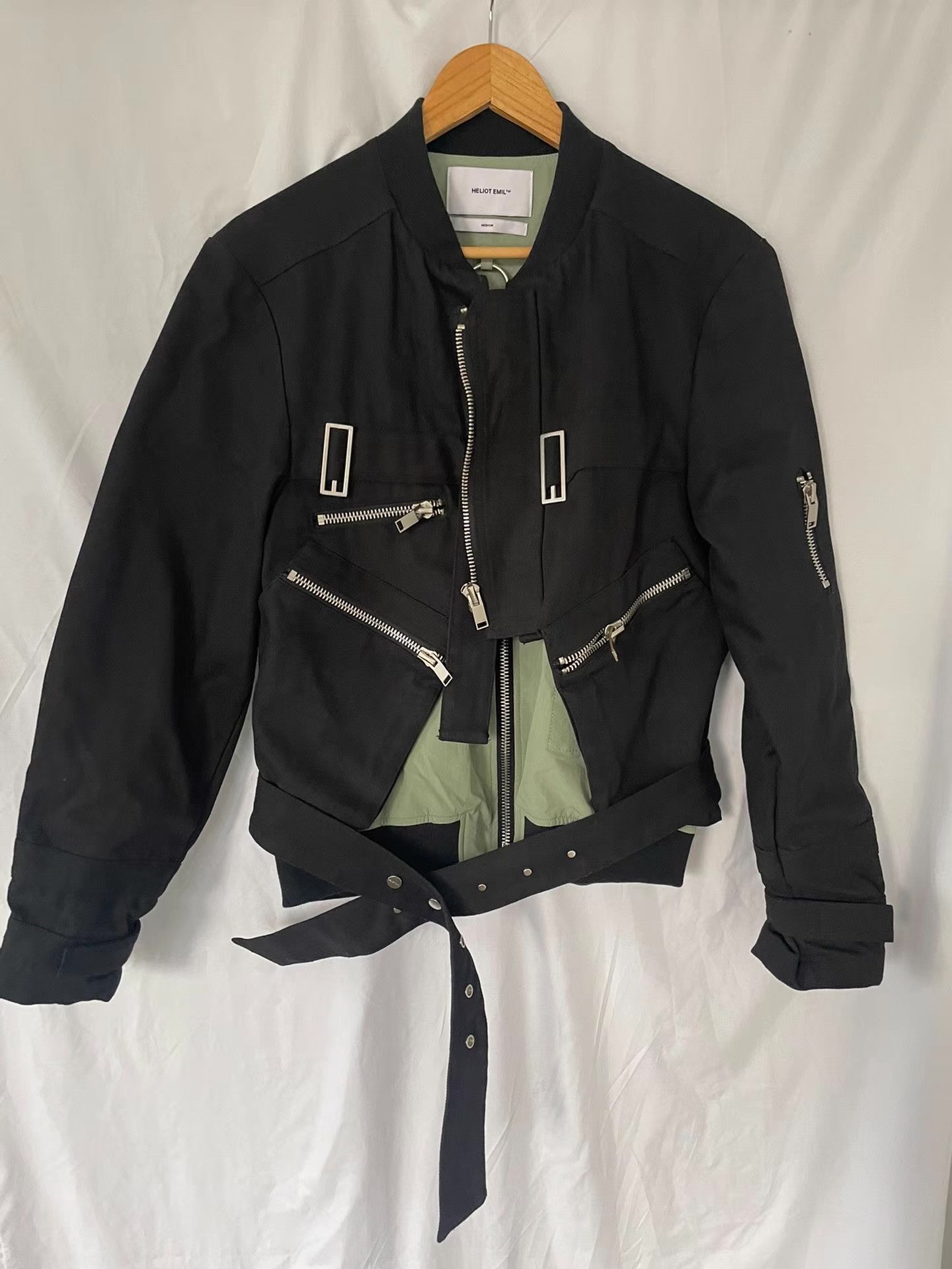 Heliot Emil Heliot Emil 18SS Bomber Jacket Ｑ21 Size US M / EU 48-50 / 2 - 1 Thumbnail