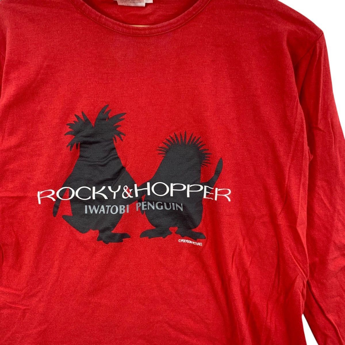 Vintage Vintage SHISEIDO ROCKY & HOPPER Iwatobi Penguin Tee Shirt Size L / US 10 / IT 46 - 6 Thumbnail
