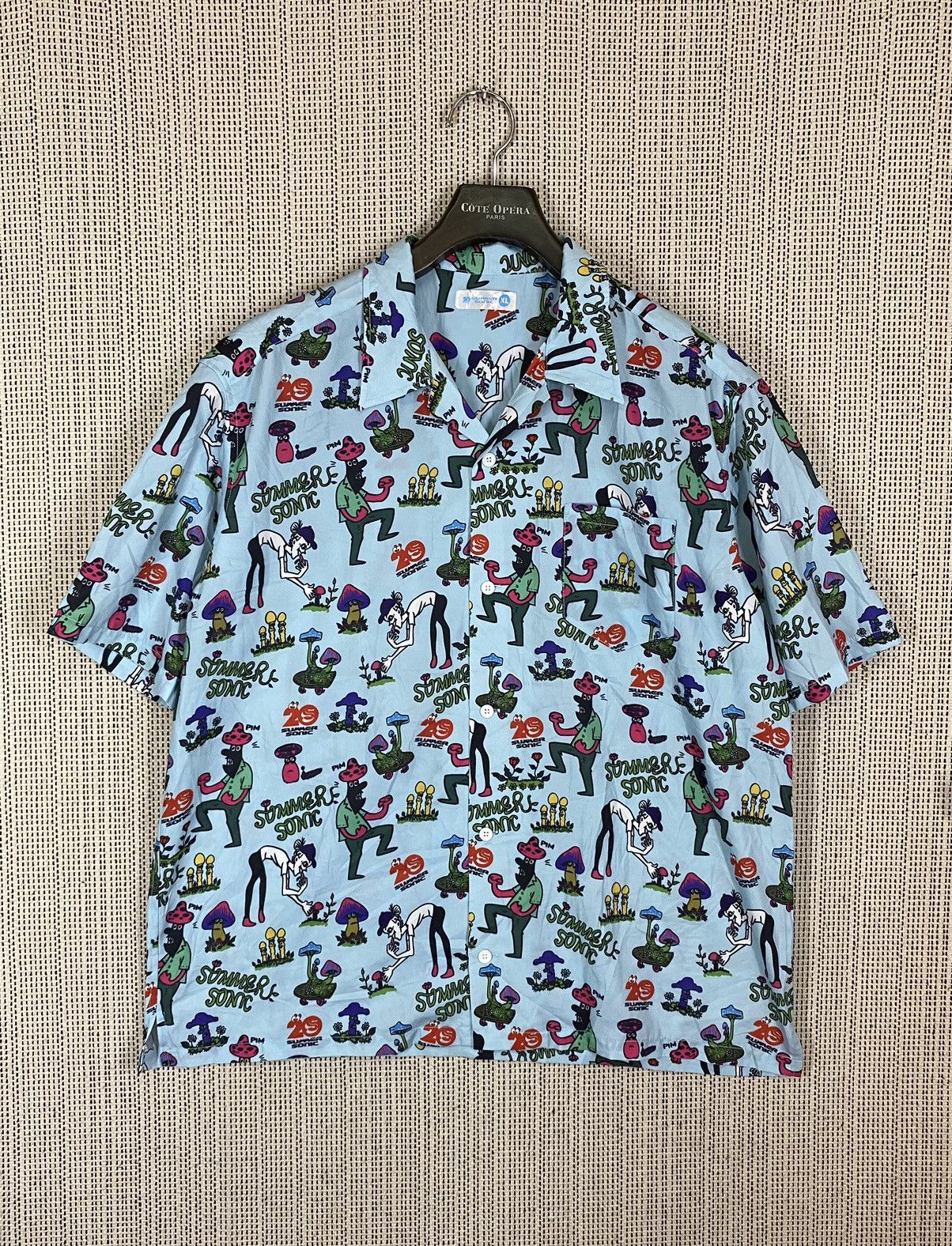 Band Tees × Japanese Brand Summer sonic tour shirt button ups fullprinted Size US XL / EU 56 / 4 - 1 Thumbnail