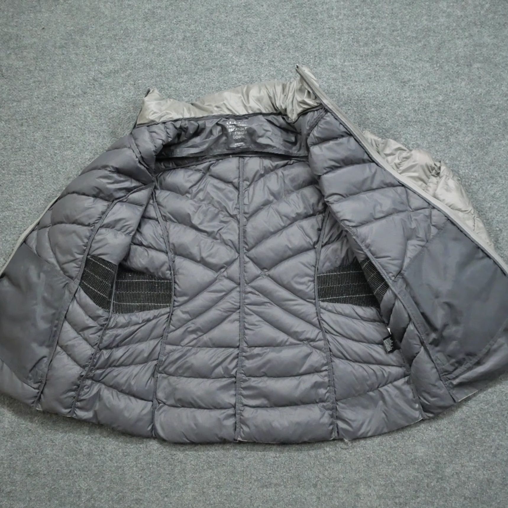 Vintage **A New Approach Jacket XL Grey Women's Down Puffer** User: A New Approach Jacket Grey Women's XL Down Puffer Size XL / US 12-14 / IT 48-50 - 6 Thumbnail