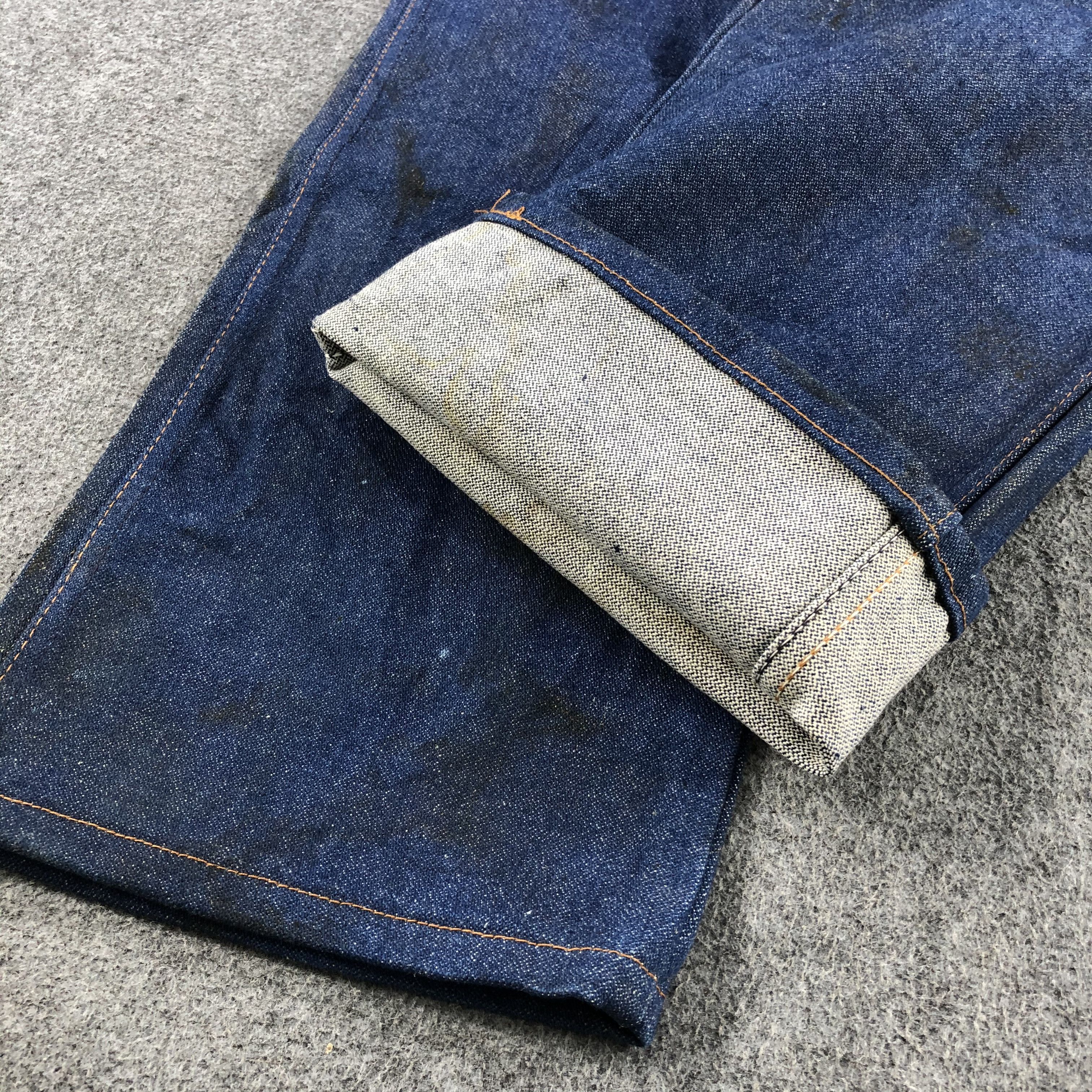 Vintage Vintage Blue Wash Wrangler Jeans-J2256 Size US 43 - 7 Thumbnail