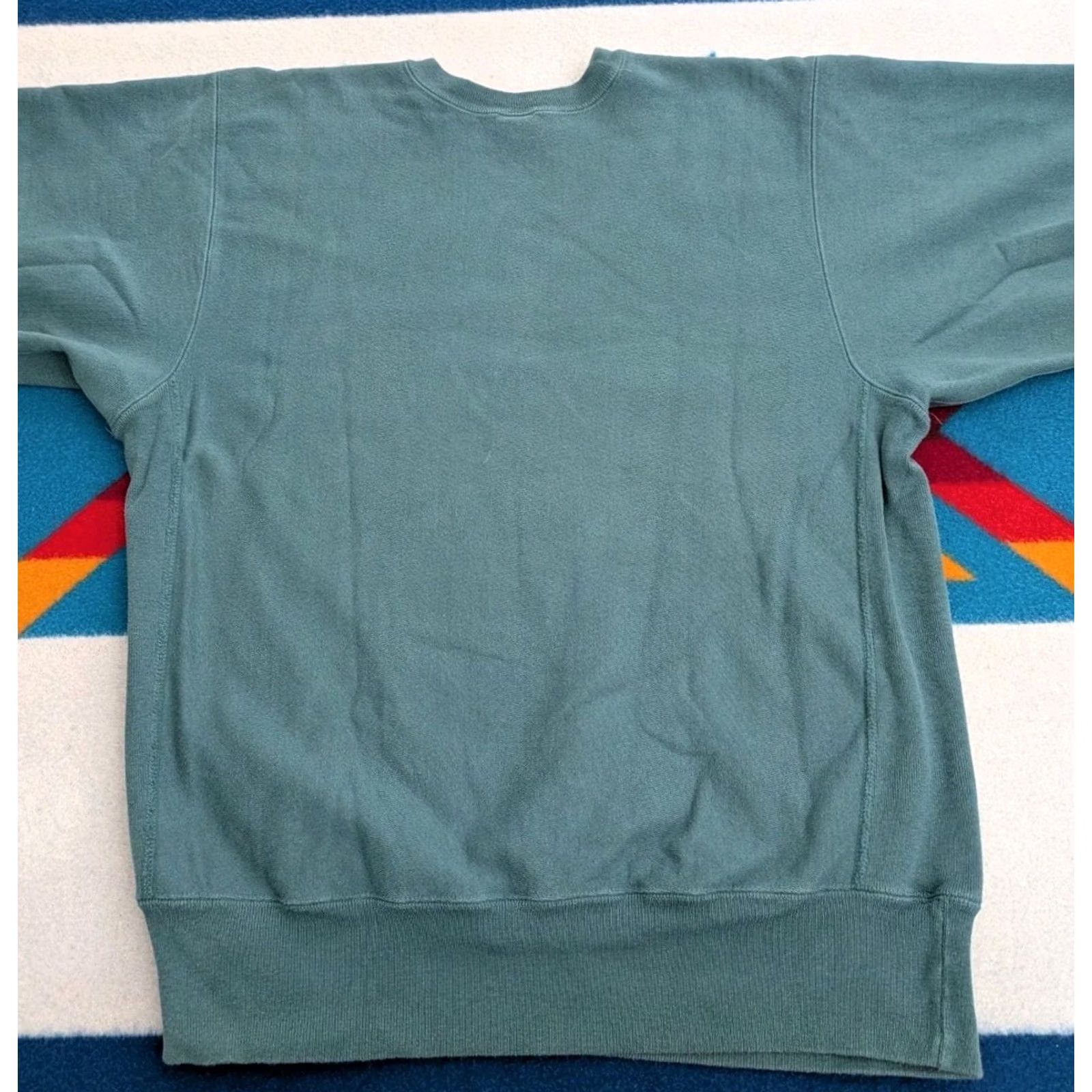 Champion VINTAGE West Point Champion Reverse Weave Sweatshirt 2XL Teal Made In USA Army 80s 90s Mens Size US XXL / EU 58 / 5 - 5 Thumbnail