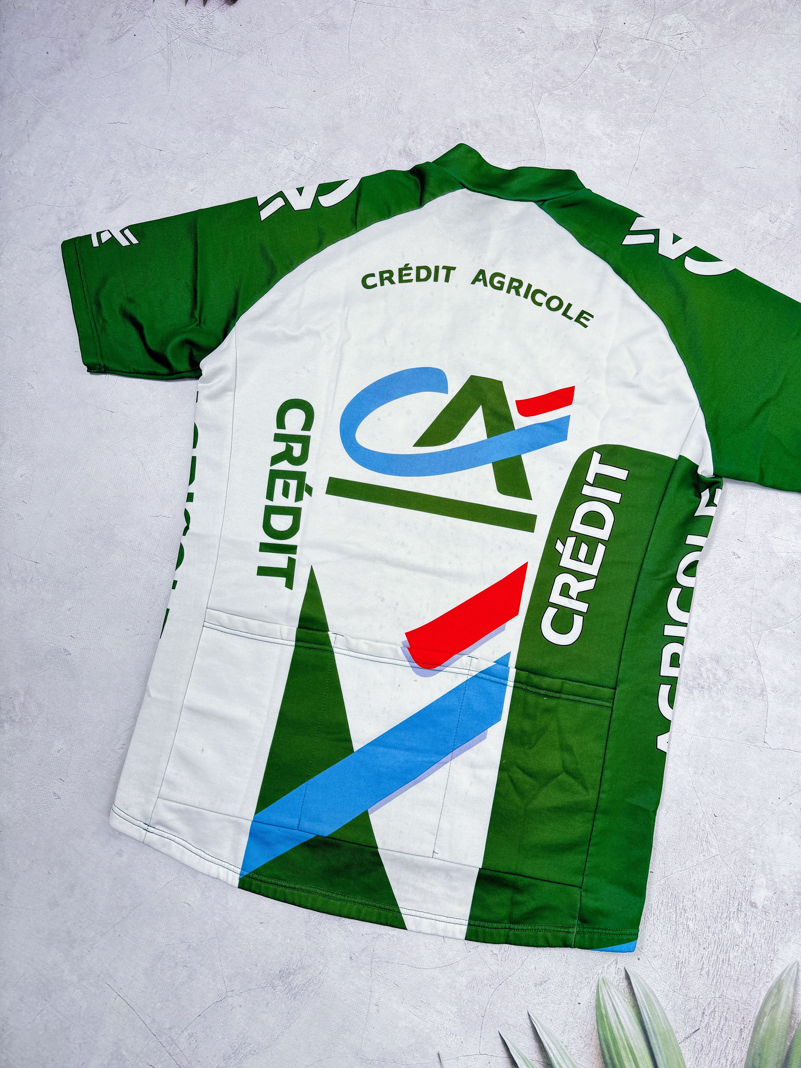 Vintage Vintage Nalini Cycling Jersey Eddy Merckx Credit Agricole Size US L / EU 52-54 / 3 - 7 Thumbnail