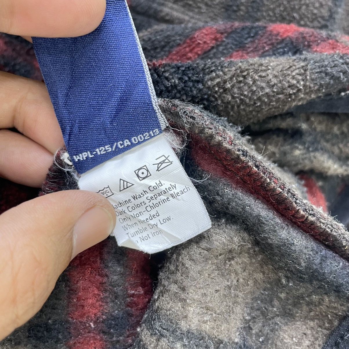 Chaps 💥Vintage Chaps Half Snap Button Fleece Checked Jacket Size US M / EU 48-50 / 2 - 9 Thumbnail