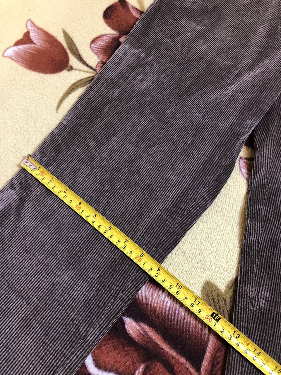Burberry Vintage 90s Burberry Chunky Corduroy Pants Mens Size US 28 / EU 44 - 11 Thumbnail