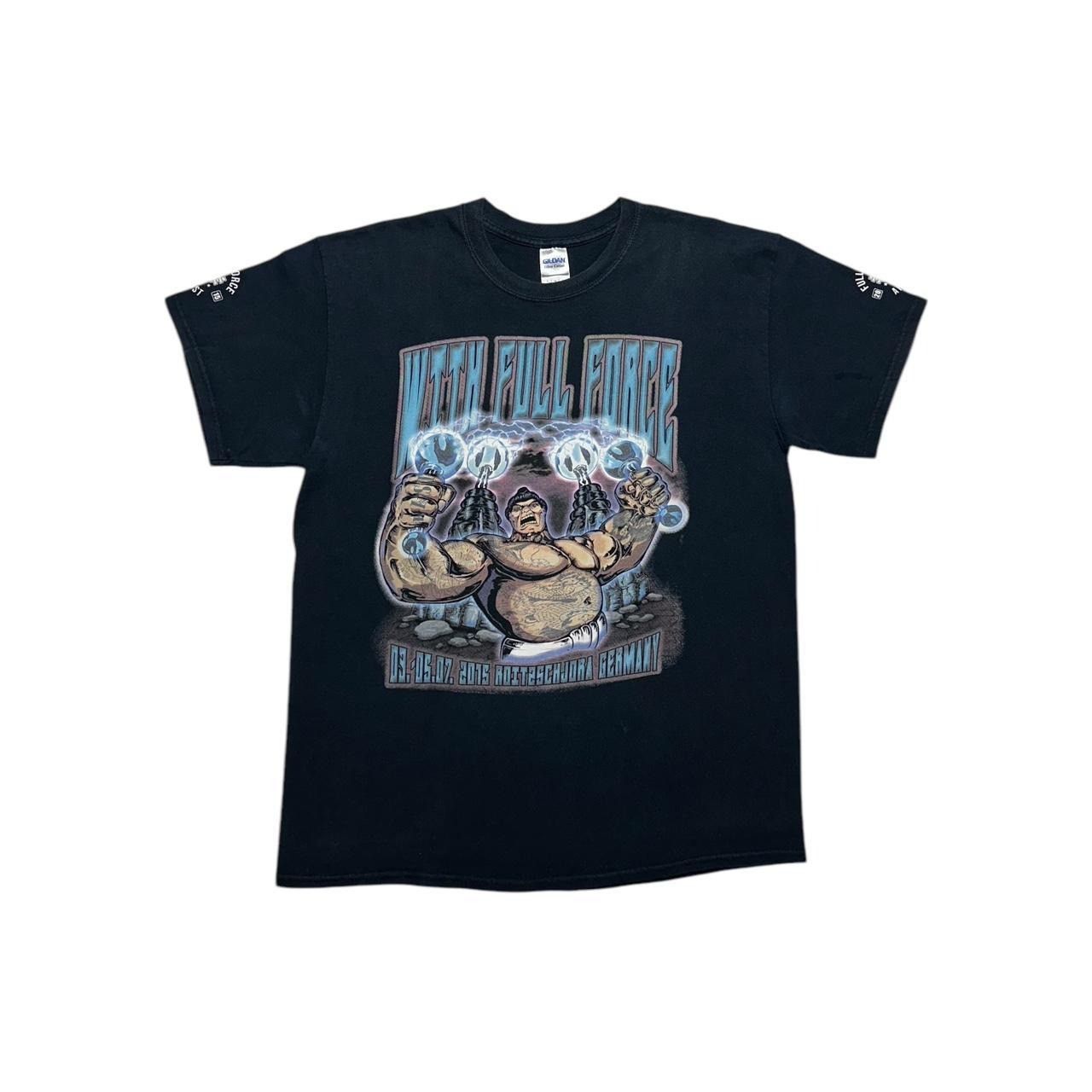 Band Tees × Gildan × Vintage With Full Force 2015 Tour Germany T-Shirt Size US L / EU 52-54 / 3 - 1 Thumbnail