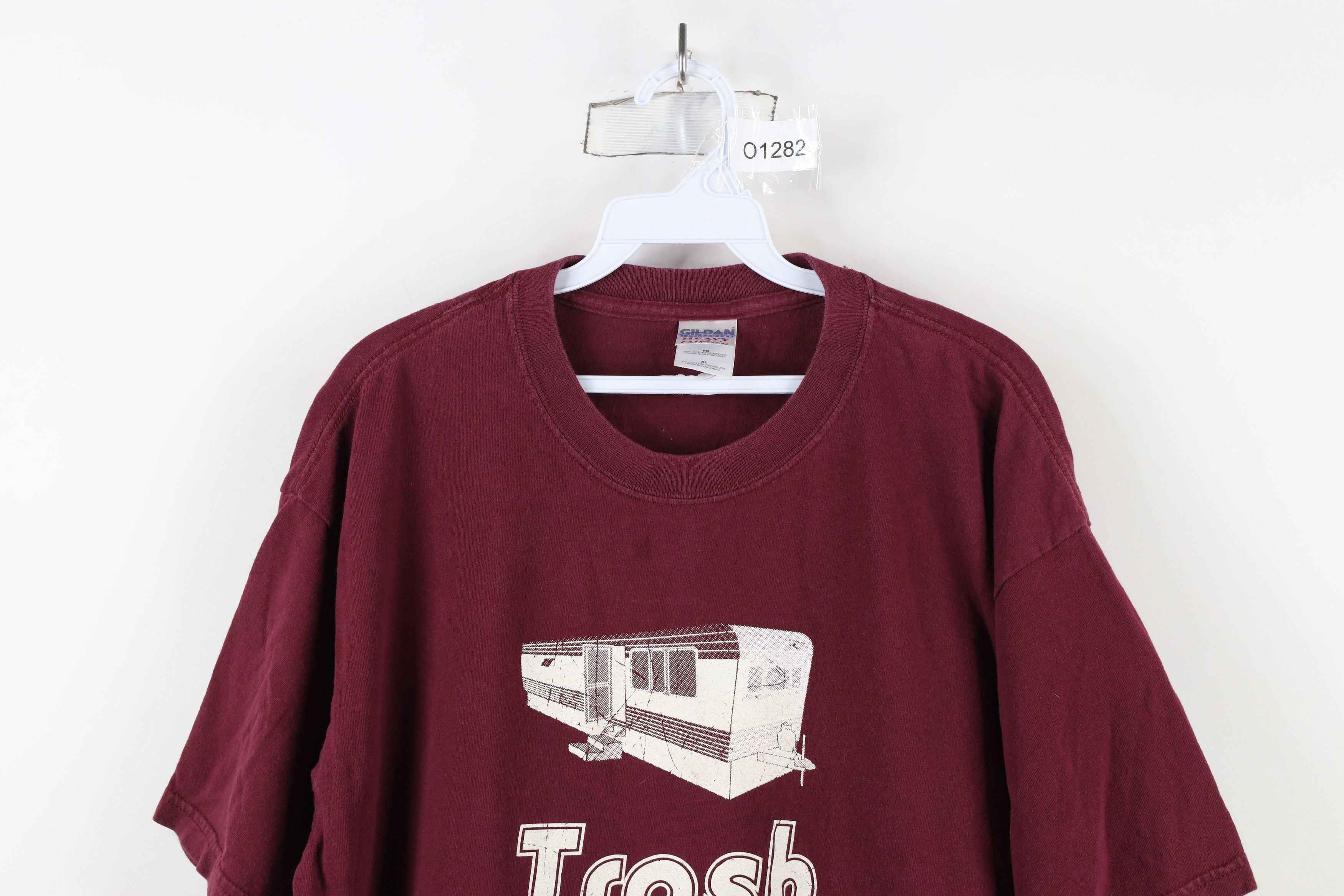 Vintage Vintage 90s Y2K Streetwear Trailer Trash Skateboard T-Shirt Size US XL / EU 56 / 4 - 2 Thumbnail