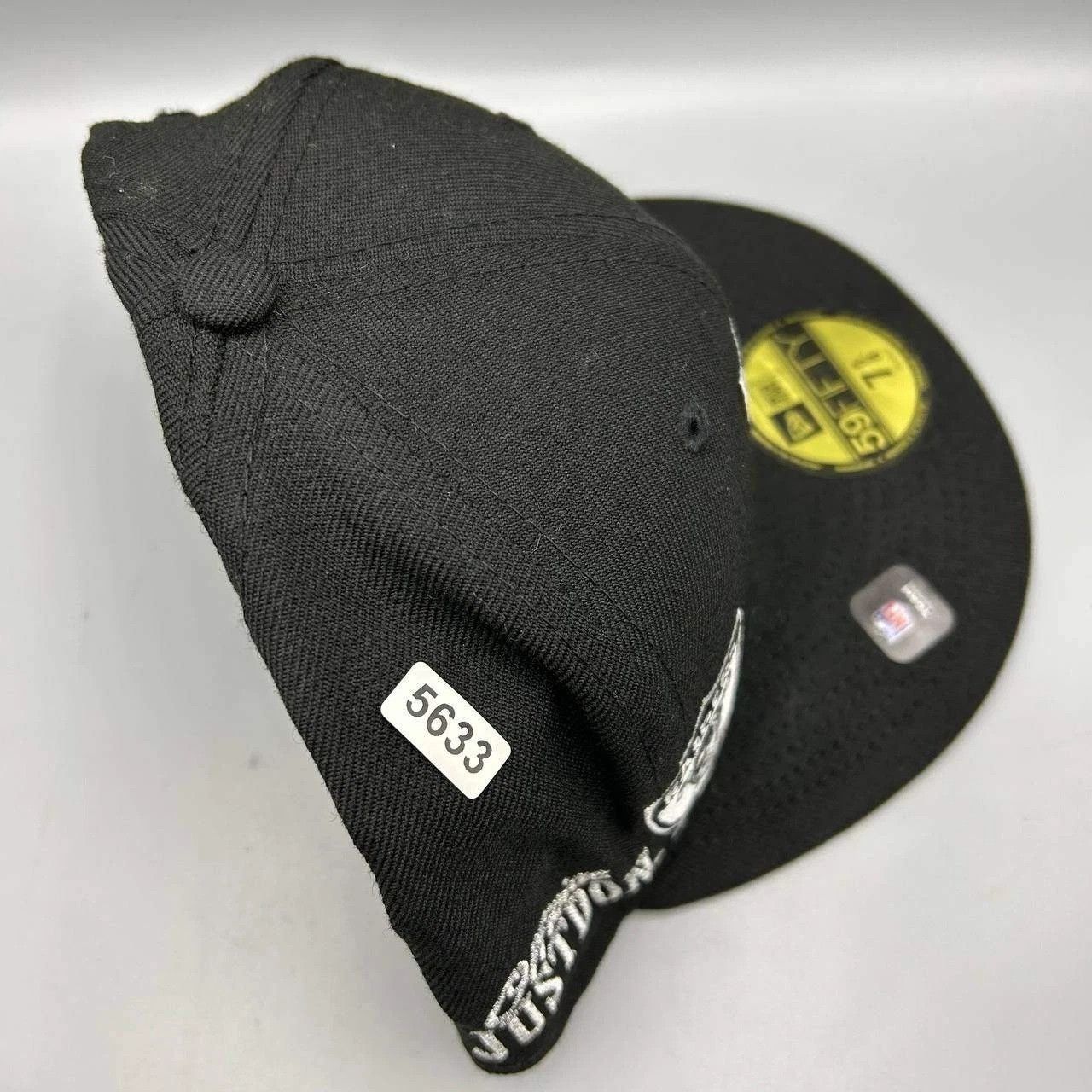 New Era Las Vegas Raiders x Just Don Hat Men 7 5/8 NFL Fitted Wool Size ONE SIZE - 9 Thumbnail