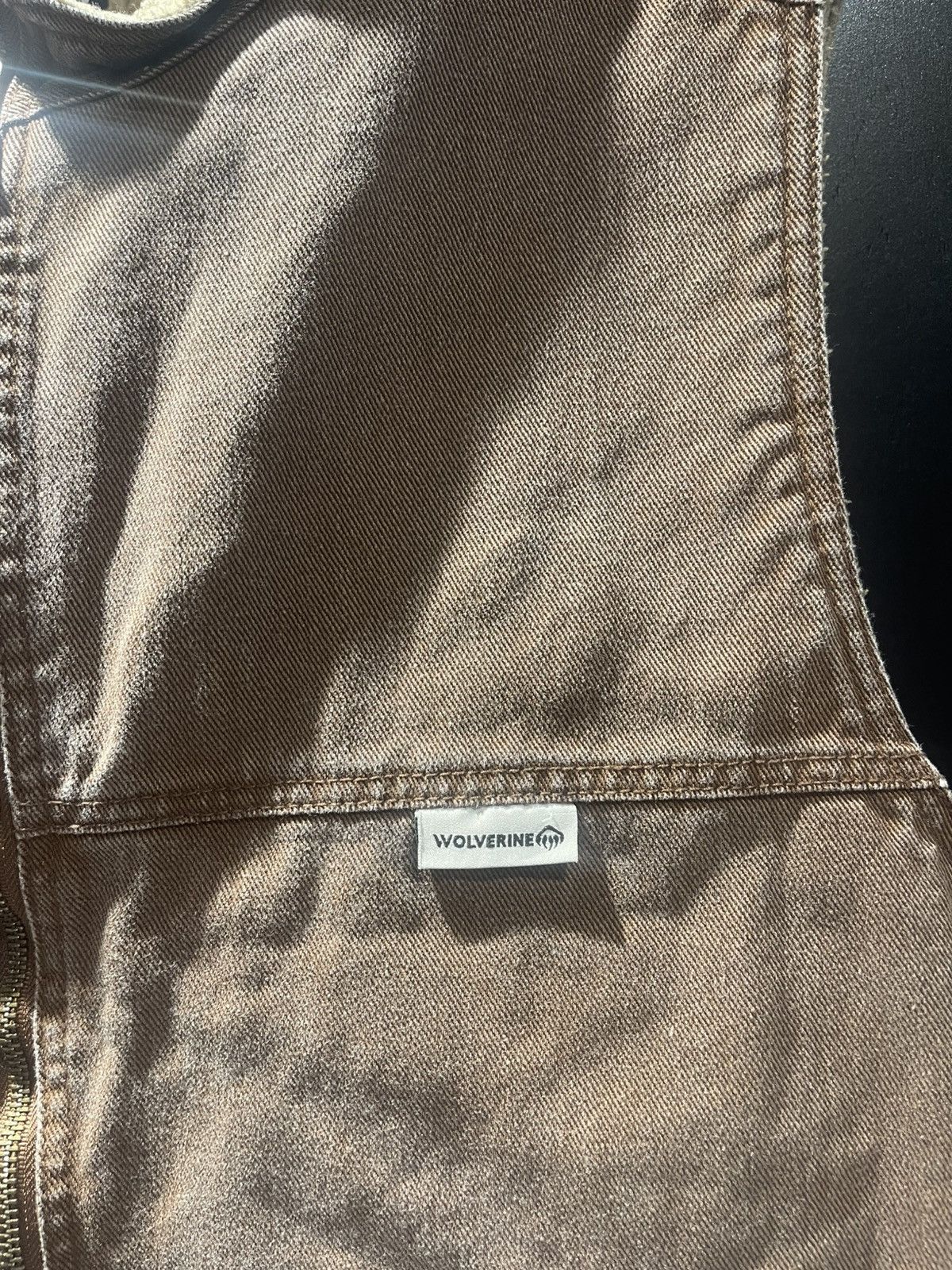 Wolverine Wolverine Vest Mens XL Gray Sherpa Lined Full Zip Size US XL / EU 56 / 4 - 2 Thumbnail