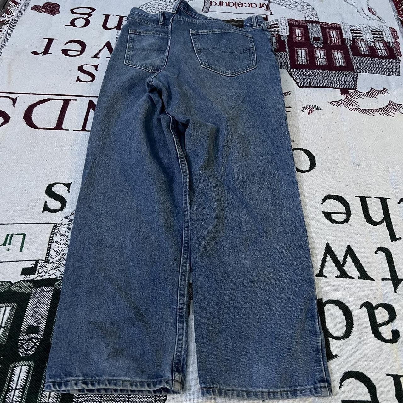 Japanese Brand × Vintage Vintage 2000s/Y2K Baggy Grunge Medium Wash Essential Jeans! Size US 38 / EU 54 - 4 Thumbnail