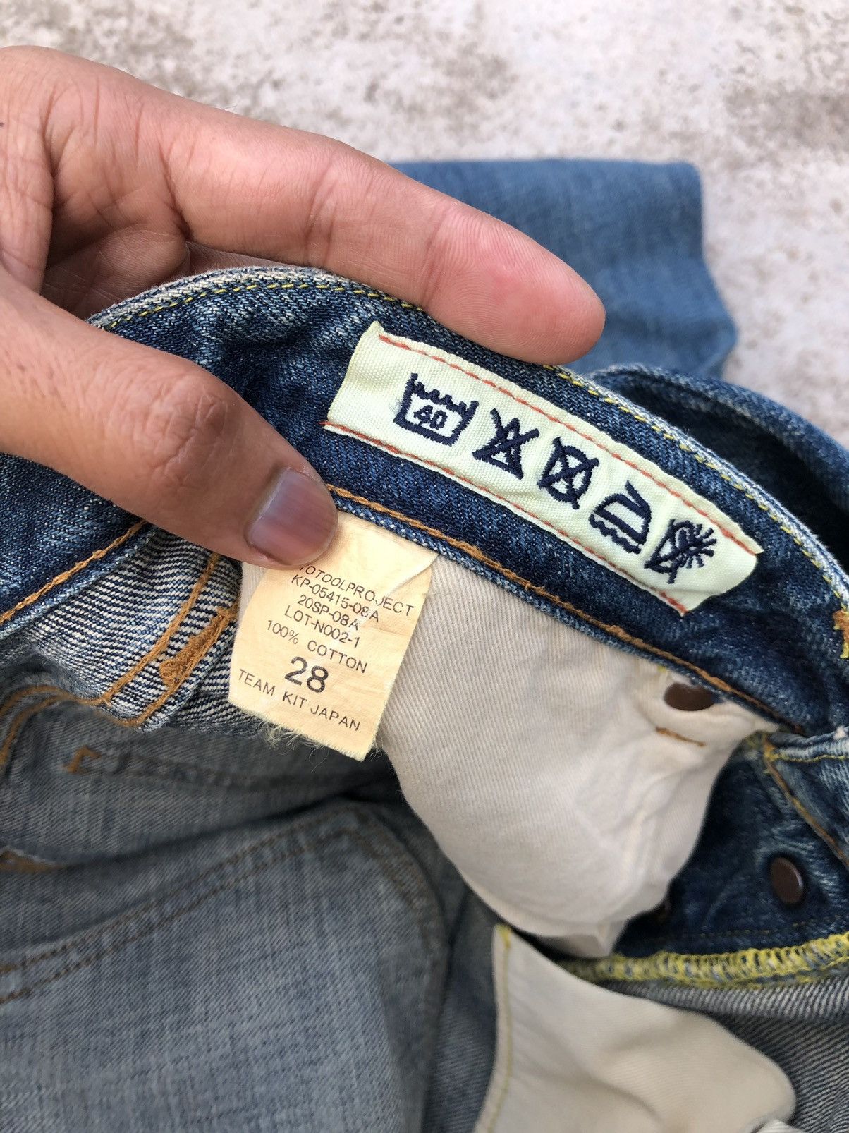 KATO FLARED SELVEDGE DENIM BY KATO JAPAN Size US 28 / EU 44 - 4 Thumbnail