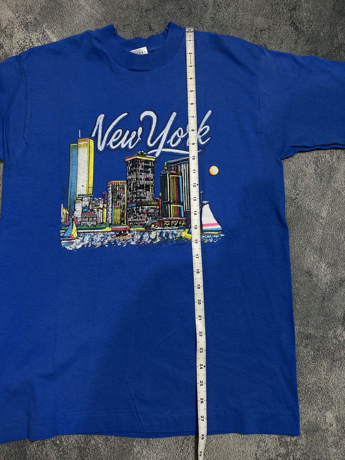 Vintage vintage newyork 1990 tee Size US L / EU 52-54 / 3 - 8 Thumbnail