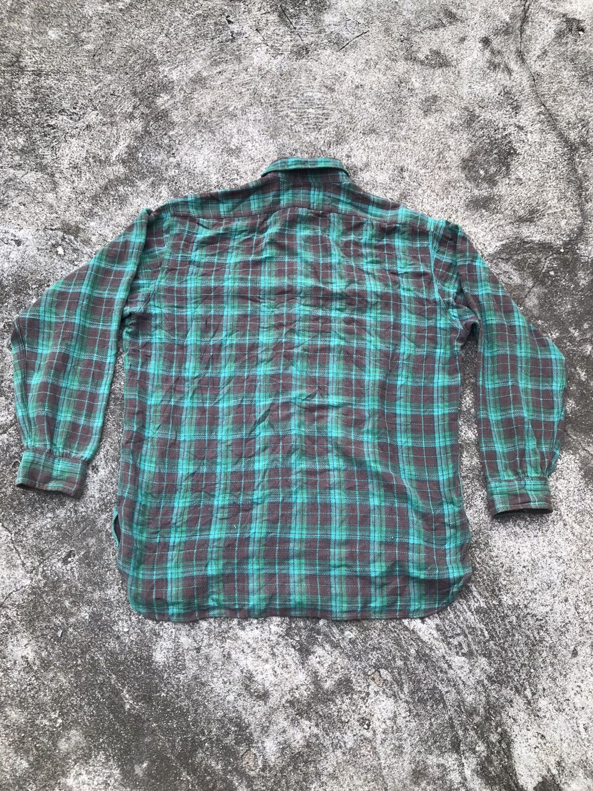 Ralph Lauren RRL shirt button up shadow plaid Size US M / EU 48-50 / 2 - 2 Thumbnail