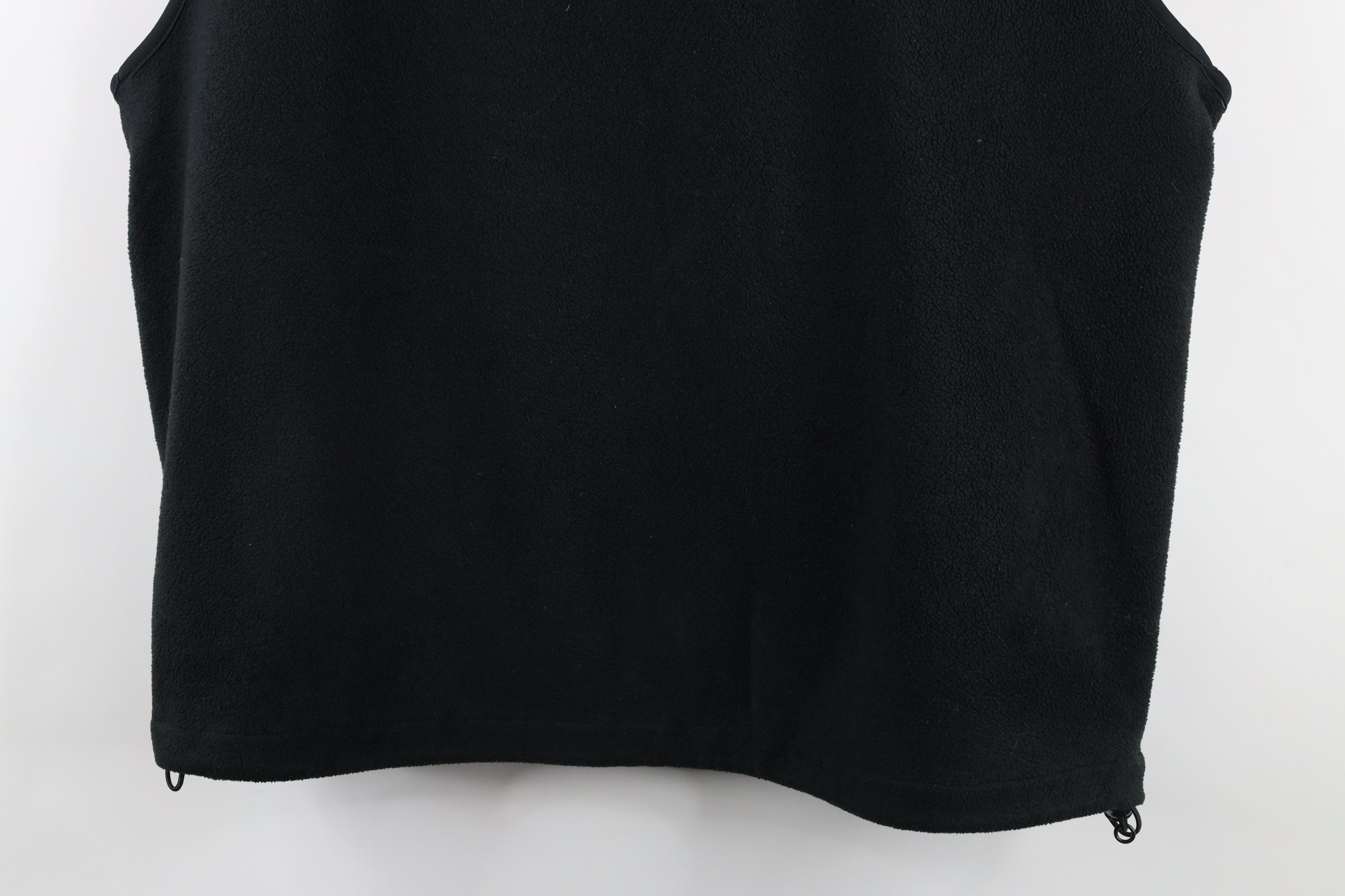 Vintage × Woolrich Woolen Mills Vintage 90s Woolrich Faded Full Zip Fleece Vest Jacket Black Size US L / EU 52-54 / 3 - 12 Thumbnail