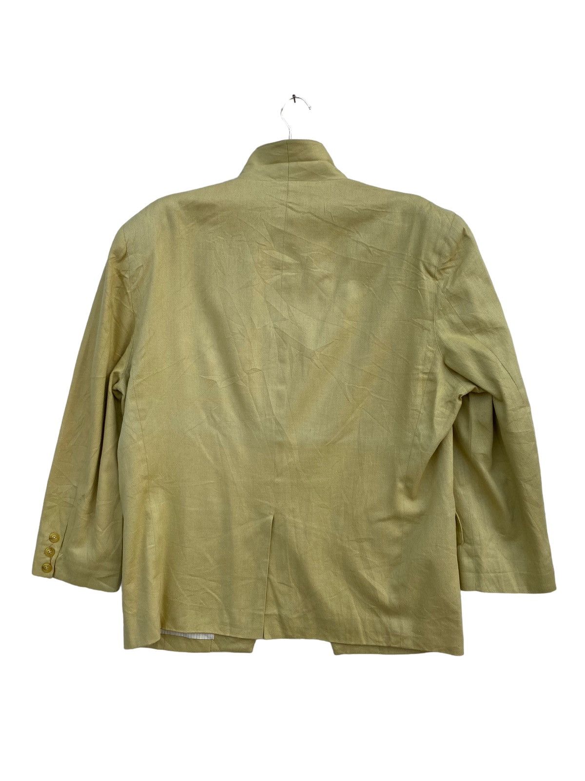 Kansai Yamamoto Vintage Kansai Eye By Kansai Yamamoto Linen Jacket Size US L / EU 52-54 / 3 - 4 Thumbnail