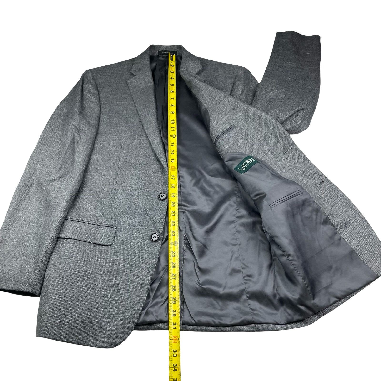 Lauren Ralph Lauren Ralph Lauren LRL Men’s Linen Blend 2-Button Blazer Jacket Gr Size 40L - 11 Thumbnail