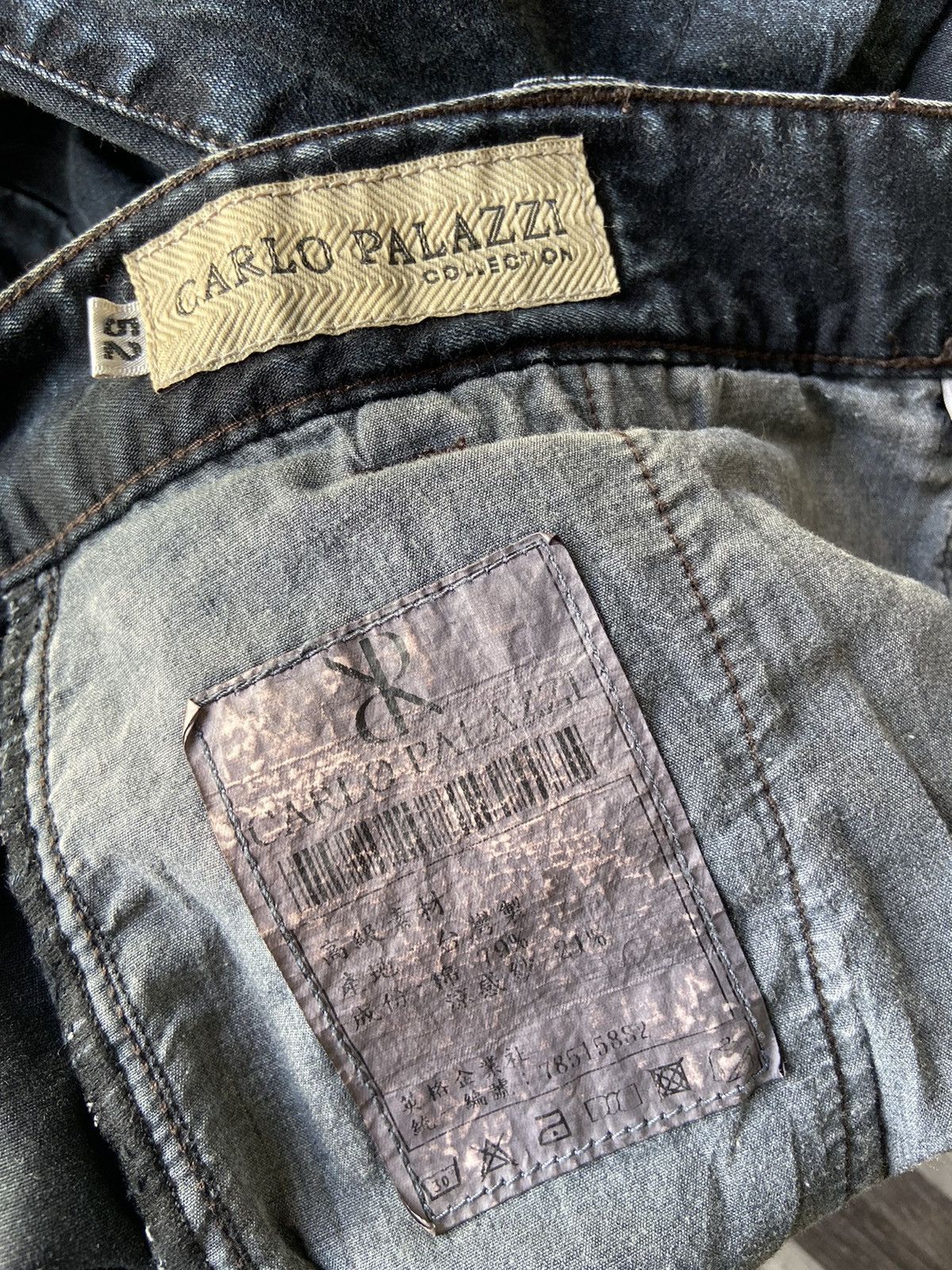 Carlo Palazzi Vintage 2000’s Houston Wear Faded Baggy Denim Pants Size US 34 / EU 50 - 7 Thumbnail