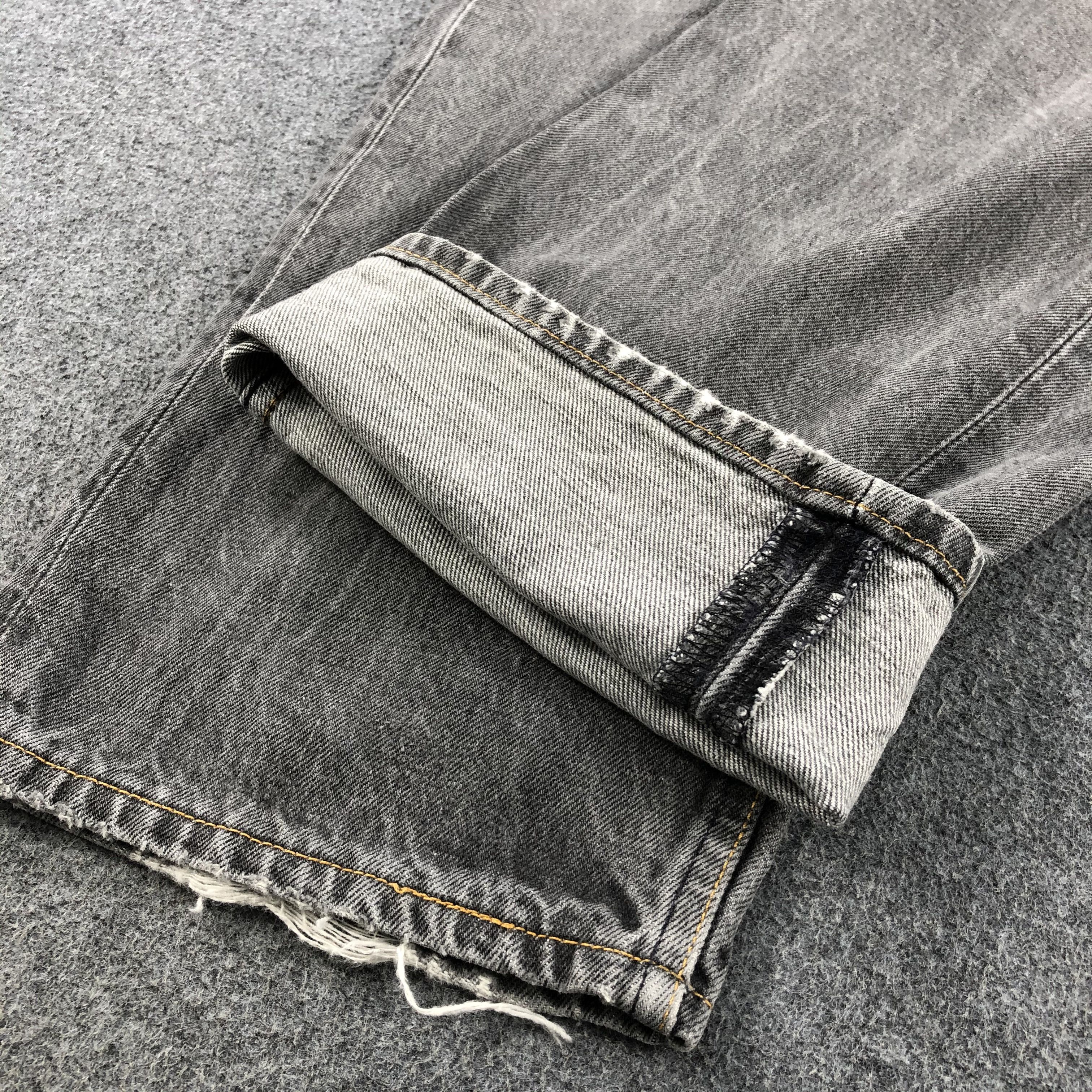 Levi's Vintage 90s Faded Levis Levis 501 Jeans-JM1629 Size US 37 - 9 Thumbnail