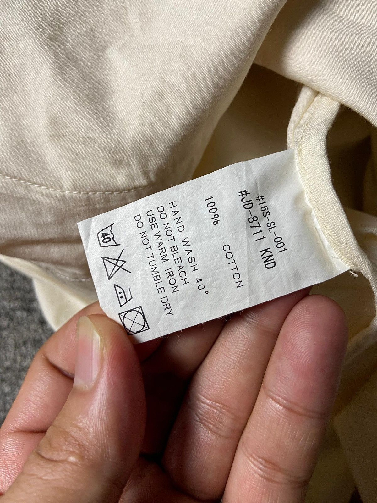 Danton Danton Vetements de Travail Jacket with Shawl Collar (168) Size US XS / EU 42 / 0 - 8 Thumbnail