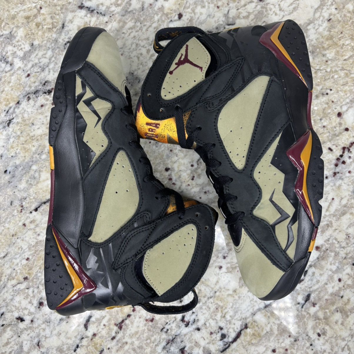 Jordan Brand Size 8.5 -Jordan 7 Black Olive Lightly Worn Ship Fast! Size US 8.5 / EU 41-42 - 12 Thumbnail