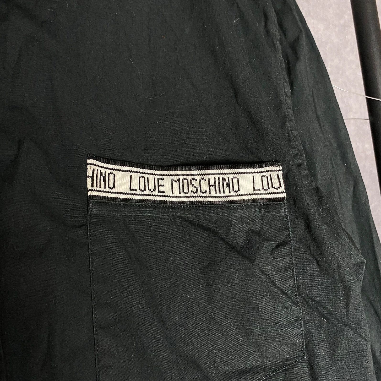 Designer × Love Moschino Love Moschino pocket lognsleeve shirt spellout Size M / US 6-8 / IT 42-44 - 4 Thumbnail