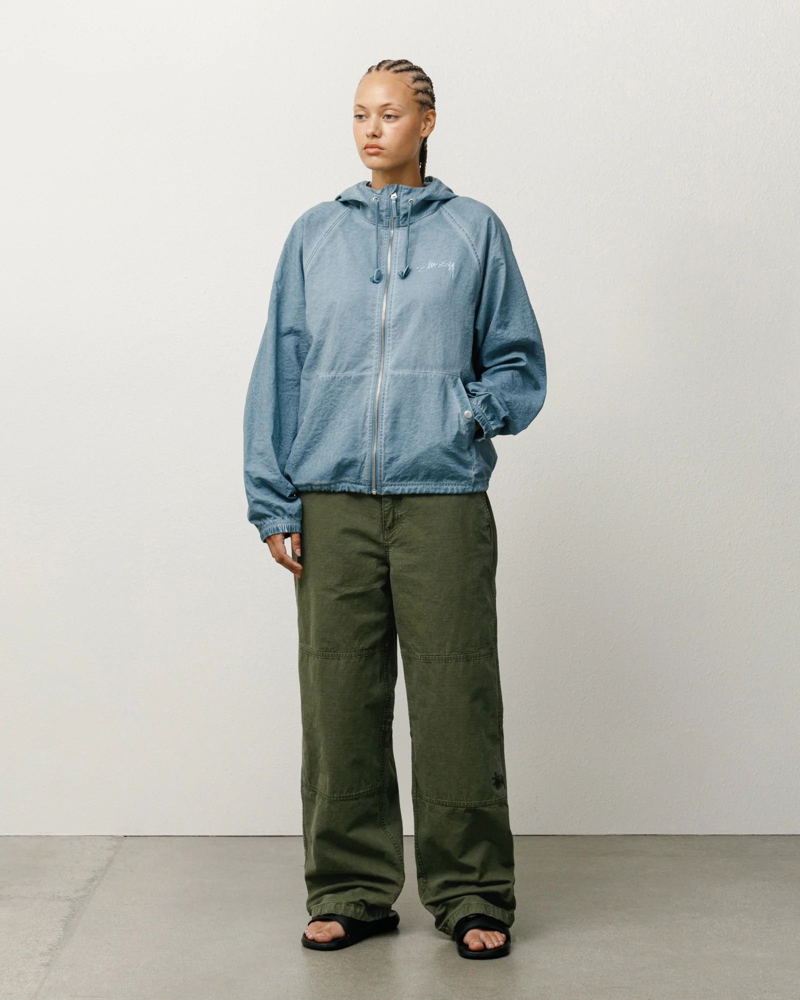 Stussy Stussy Beach Garment Dyed Shell - Blue Size US M / EU 48-50 / 2 - 3 Thumbnail