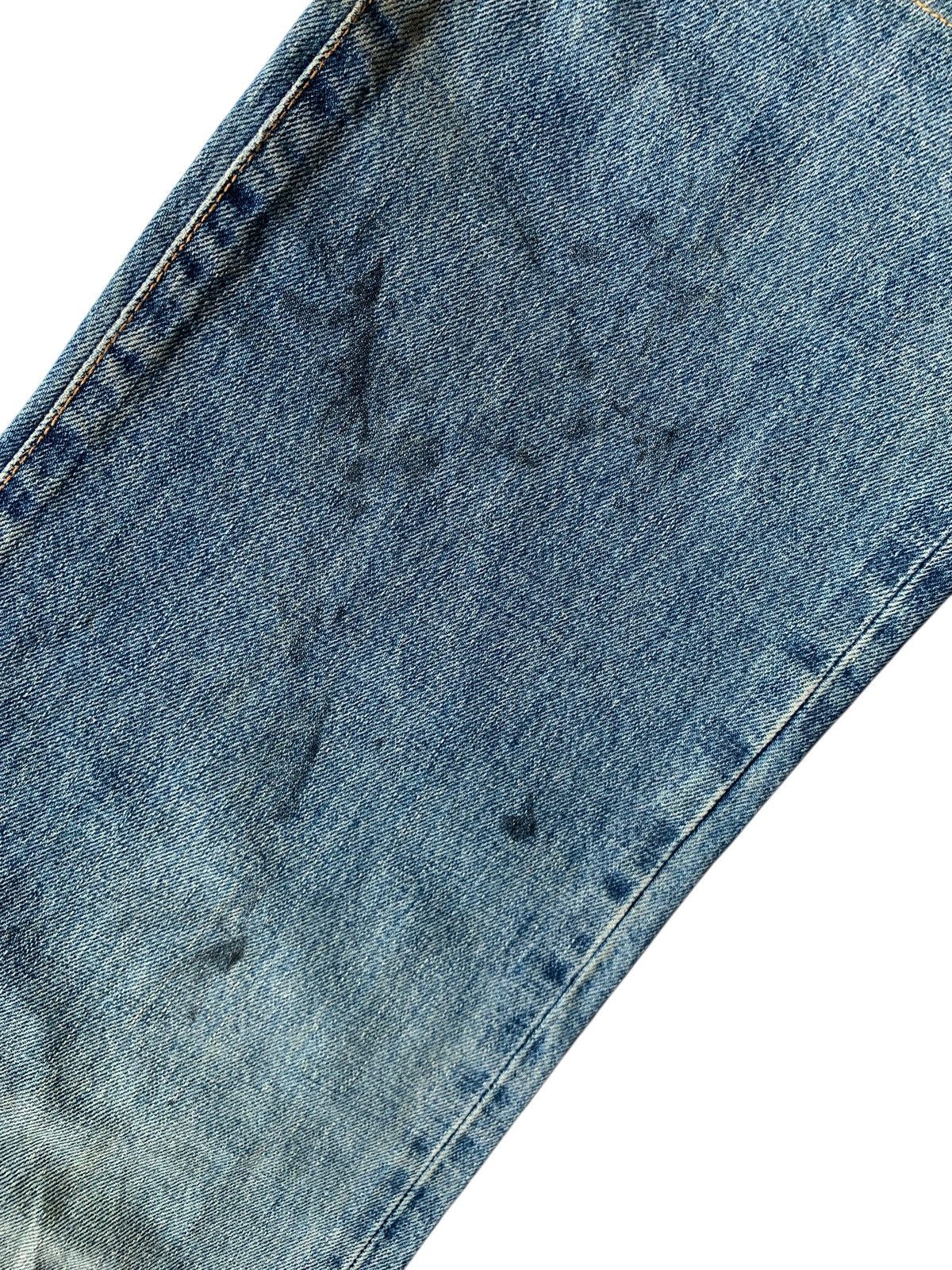 Kapital VINTAGE EDWIN 505X SELVEDGE FADED & RUSTY DISTRESSED DENIM Size US 30 / EU 46 - 19 Thumbnail