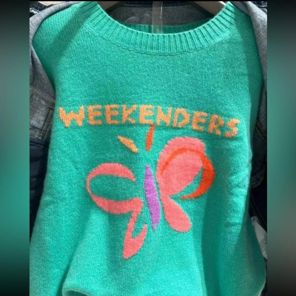 Designer NWOT Weekend Max Mara Label-cut 100% Cashmere Sweater Sz: S Size S / US 4 / IT 40 - 5 Thumbnail