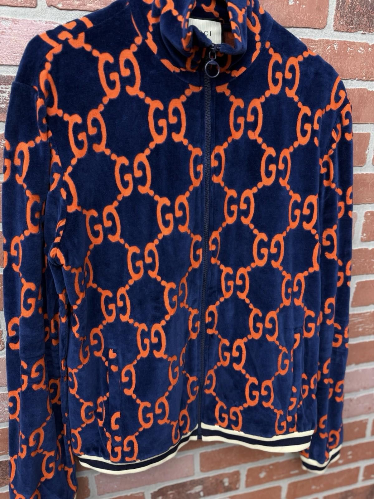 Gucci GUCCI GG Print Monogram Chenille Sweater Large $1850 Retail Size US L / EU 52-54 / 3 - 10 Thumbnail
