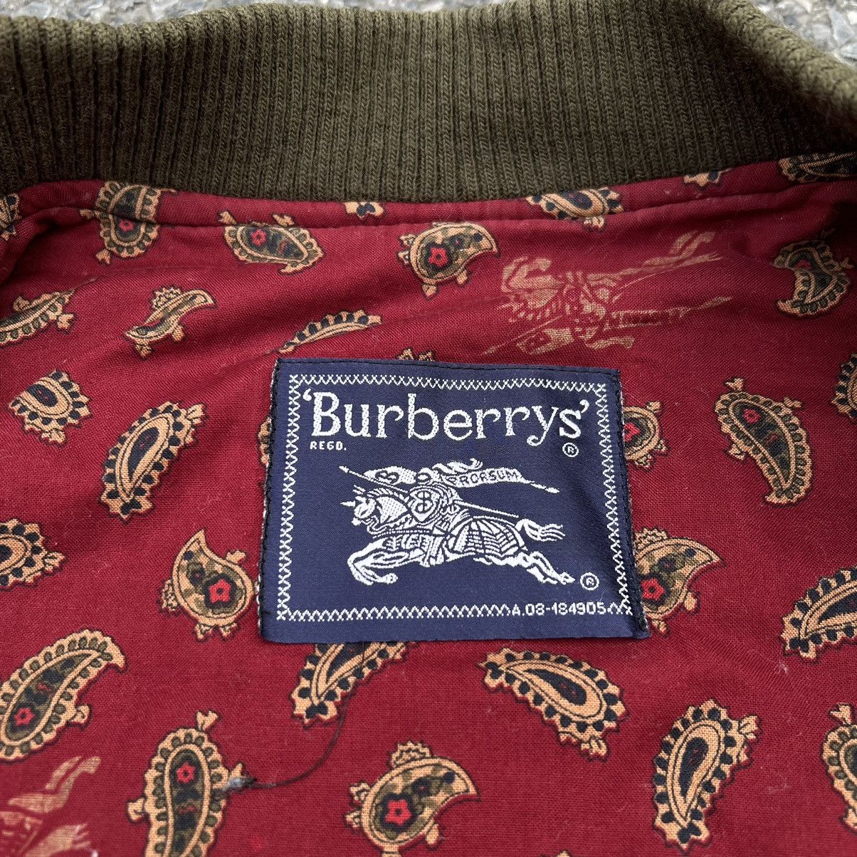 Burberry × Burberry Prorsum Vintage 90s Burberry Suede Jacket Size US L / EU 52-54 / 3 - 11 Thumbnail