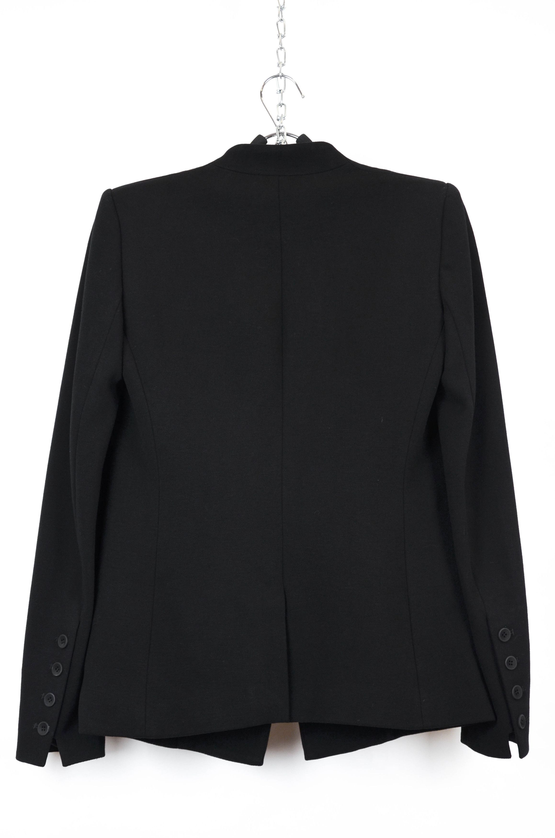 Helmut Lang Helmut Lang Tailored Black Blazer – Minimalism Jacket - S Size S / US 4 / IT 40 - 2 Thumbnail