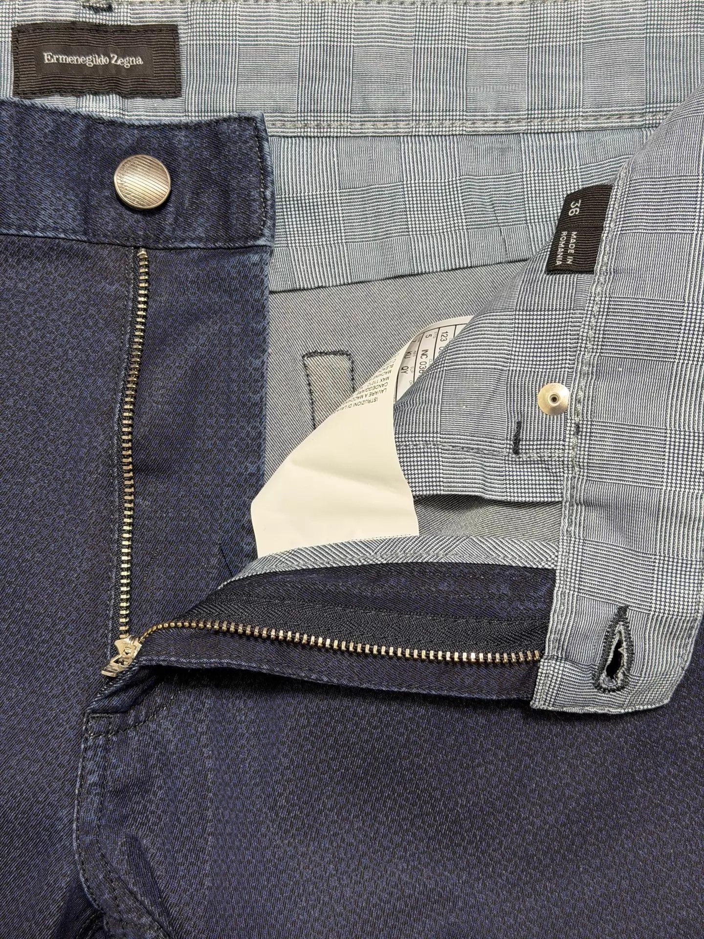 Ermenegildo Zegna Ermenegildo Zegna Indigo Straight Jeans Size 36/38/39 Size US 36 / EU 52 - 4 Thumbnail
