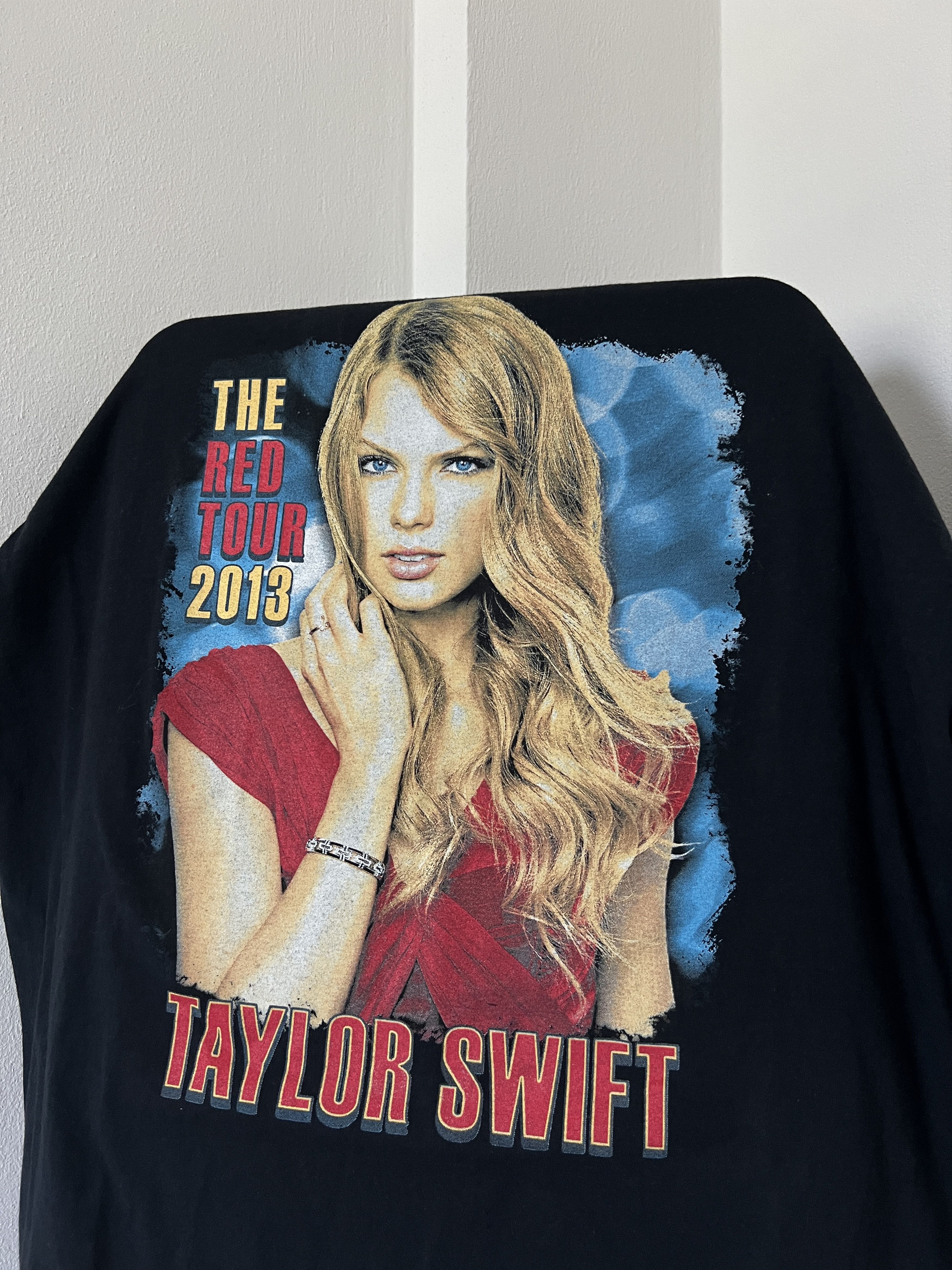 Band Tees × Vintage Rare Taylor swift - XL - Red tour concert 2013 ...