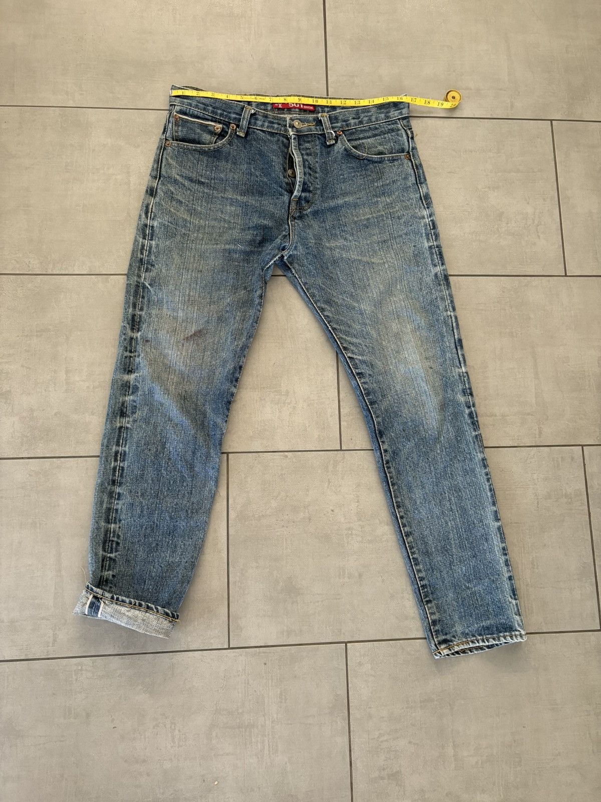 Levi's Levi Big E Selvedge Size US 31 - 1 Thumbnail