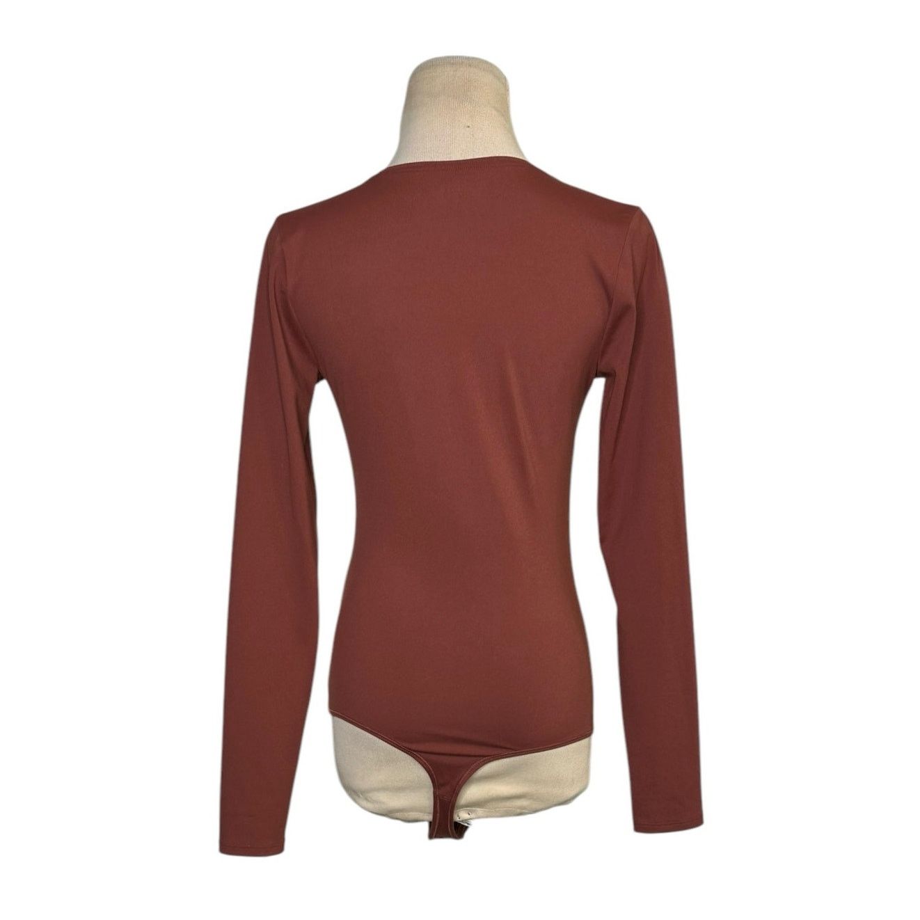 Abercrombie & Fitch Abercrombie & Fitch Brown Cutout Bodysuit size Small Size S / US 4 / IT 40 - 2 Thumbnail