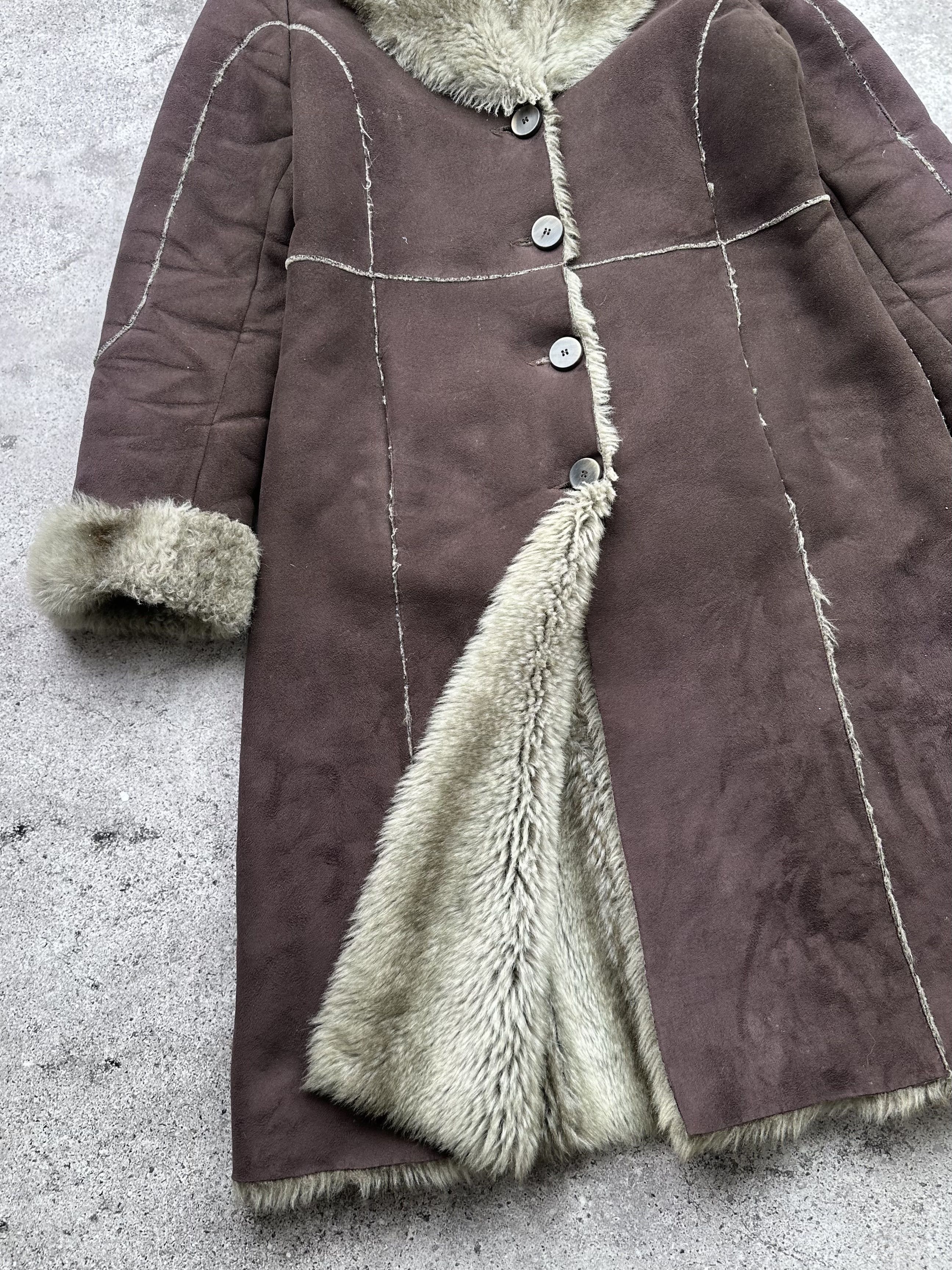 Japanese Brand Vintage Faux Fur/Sheepskin Coat Size M / US 6-8 / IT 42-44 - 4 Thumbnail