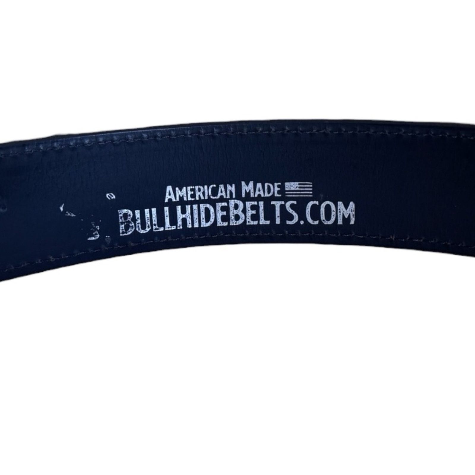 Bullhead Denim Co. Men's Indonesian Spitting Cobra Leather Belt from Bullhide Size 32 - 7 Thumbnail